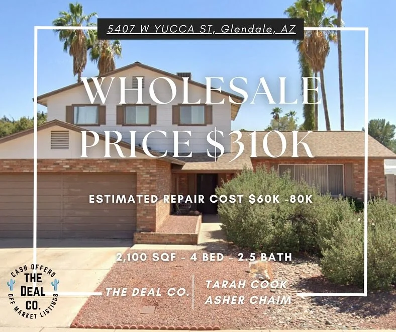 🔍 Looking For Real Estate Deals &amp; Investment Projects? 
Let&rsquo;s break down what to actually look for when evaluating a wholesale property like this one on Yucca St (for sale&mdash;but I wanted to use this post as an opportunity to help every
