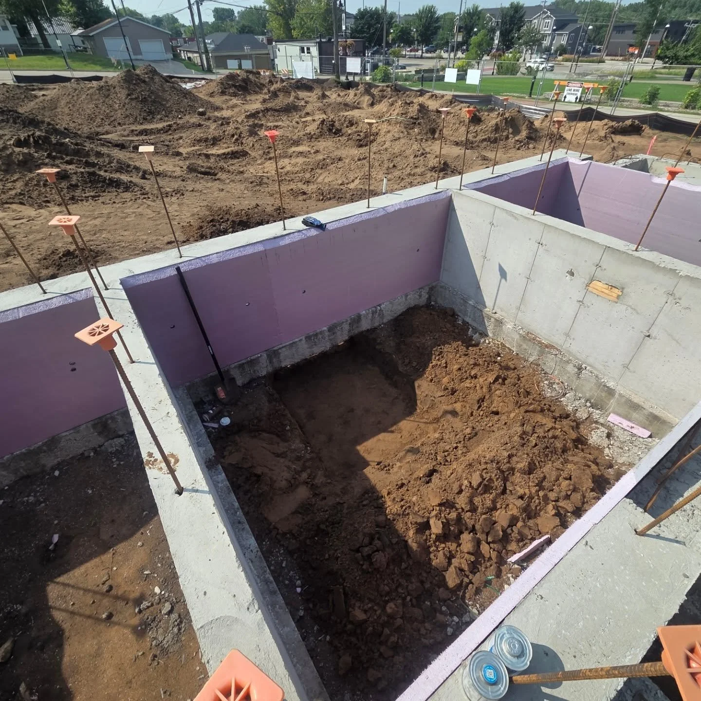 It's always cool to see our underground piping install from start to finish. Stay tuned for updated photos on this upcoming splash pad in our neighboring state of Wisconsin. #splashpad #aquatics #pools #swimmingpool #fountain