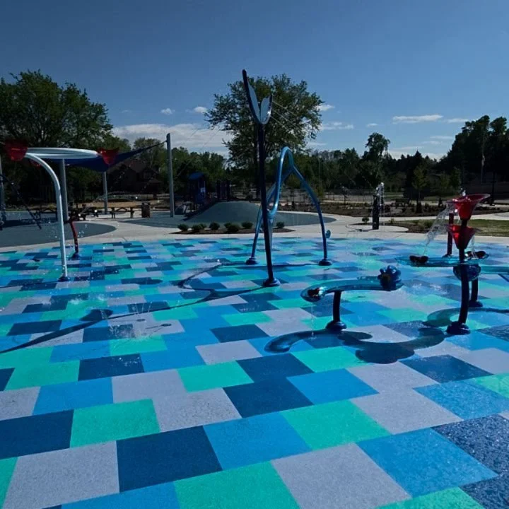 The Borse Memorial Community Park is officially open! It was a pleasure to team up with @landworks_ltd to bring this beautiful Splash Pad to the Willowbrook community. It's been a complete transformation from start to finish. We hope that the communi
