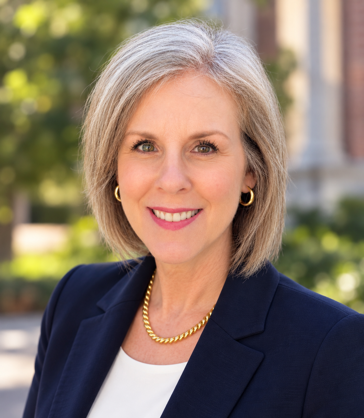 picture of a professional woman with a warm smile