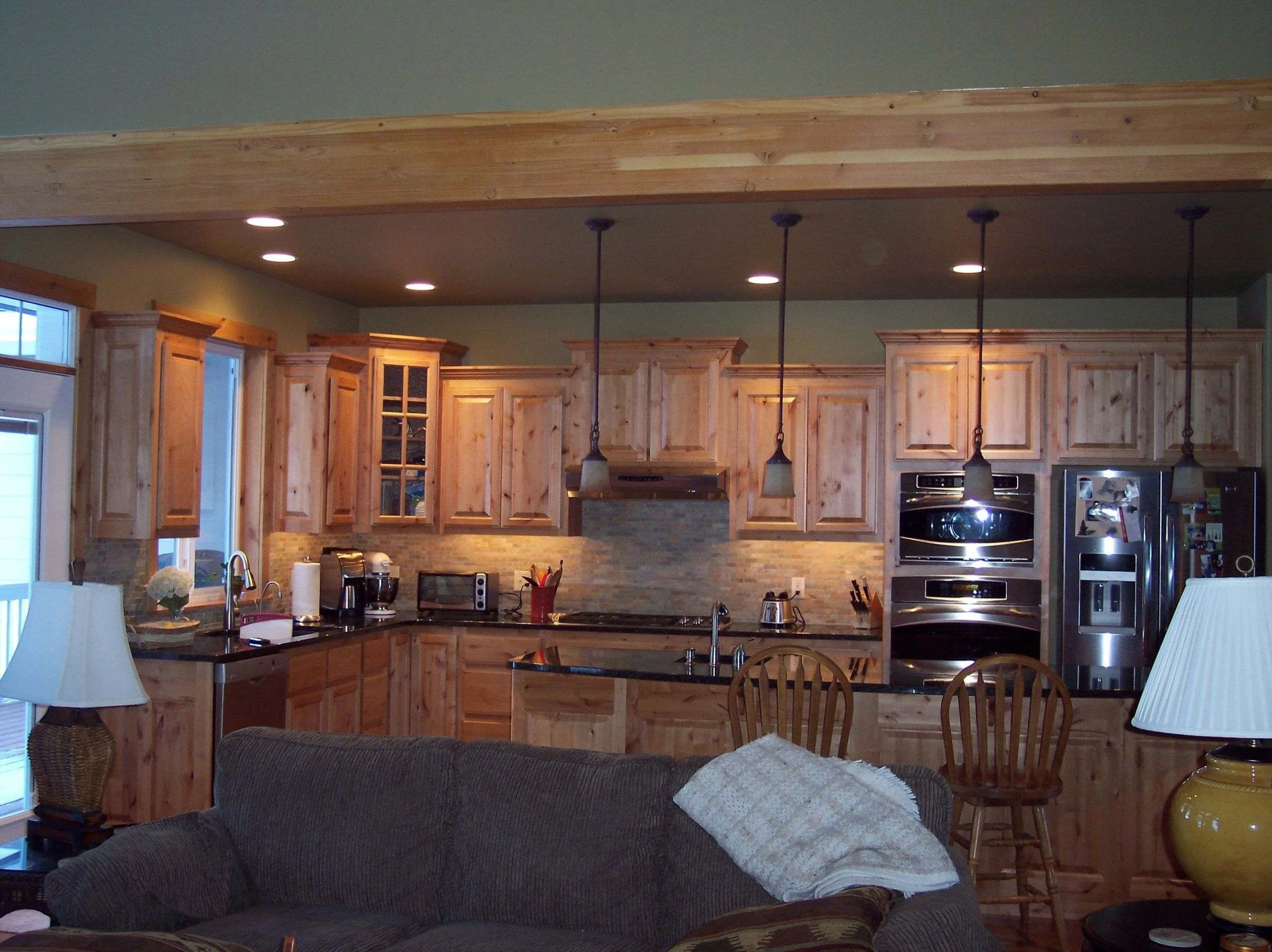 Rustic Alder/Natural Finish