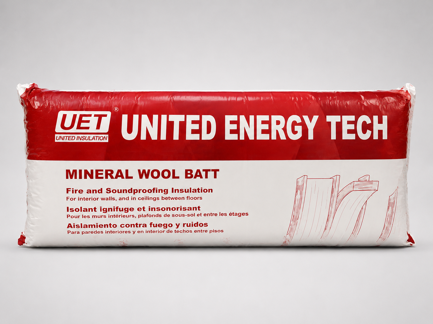 R-8 Fiberglass Batts ($0.36ft²)