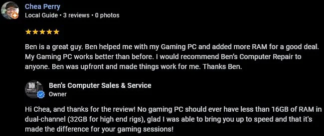 customer review 64