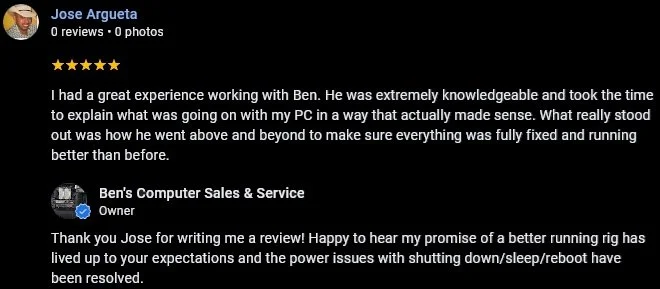 customer review 66