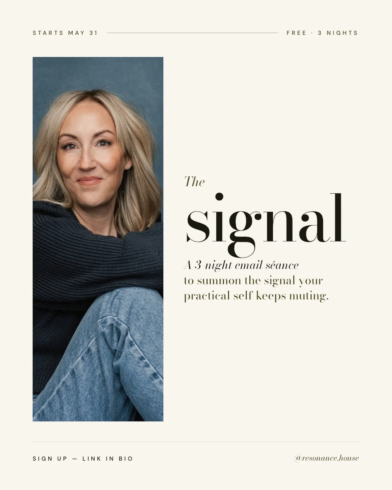 Yes, it says s&eacute;ance. Your practical brain just made a face. That tracks. Keep reading.

Can we just take a second to appreciate you?

Like actually&hellip; you are *running things.* Packing lunches while firing off client voice memos. Holding 
