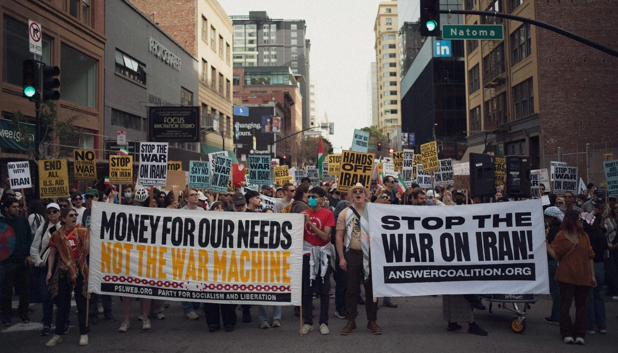 California Peace and Freedom party Candidates: Stop the War on Iran, Take to the Streets!