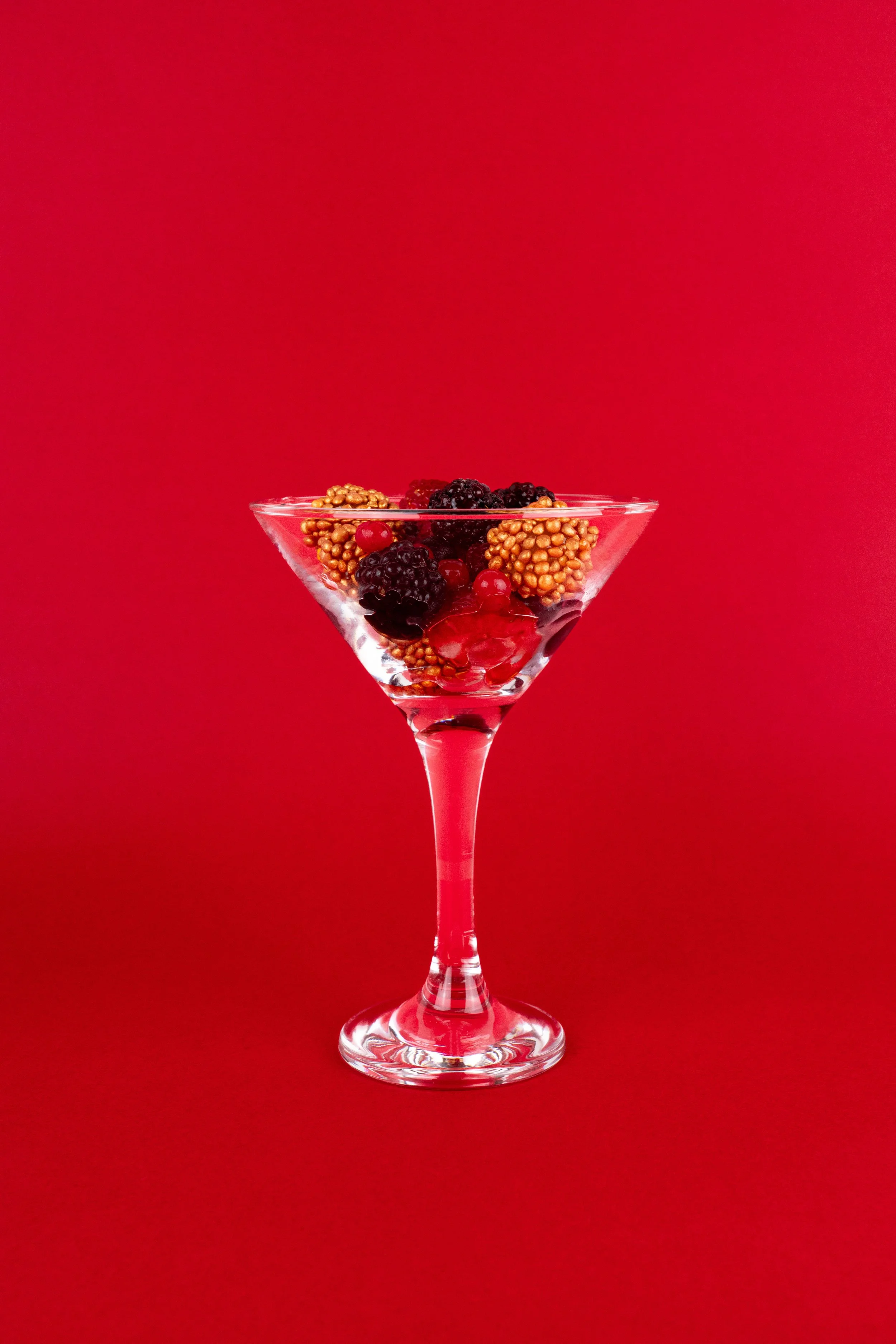 Fotografía de producto para Crunchy Asteroids Glow Gold de Burmar Sweets