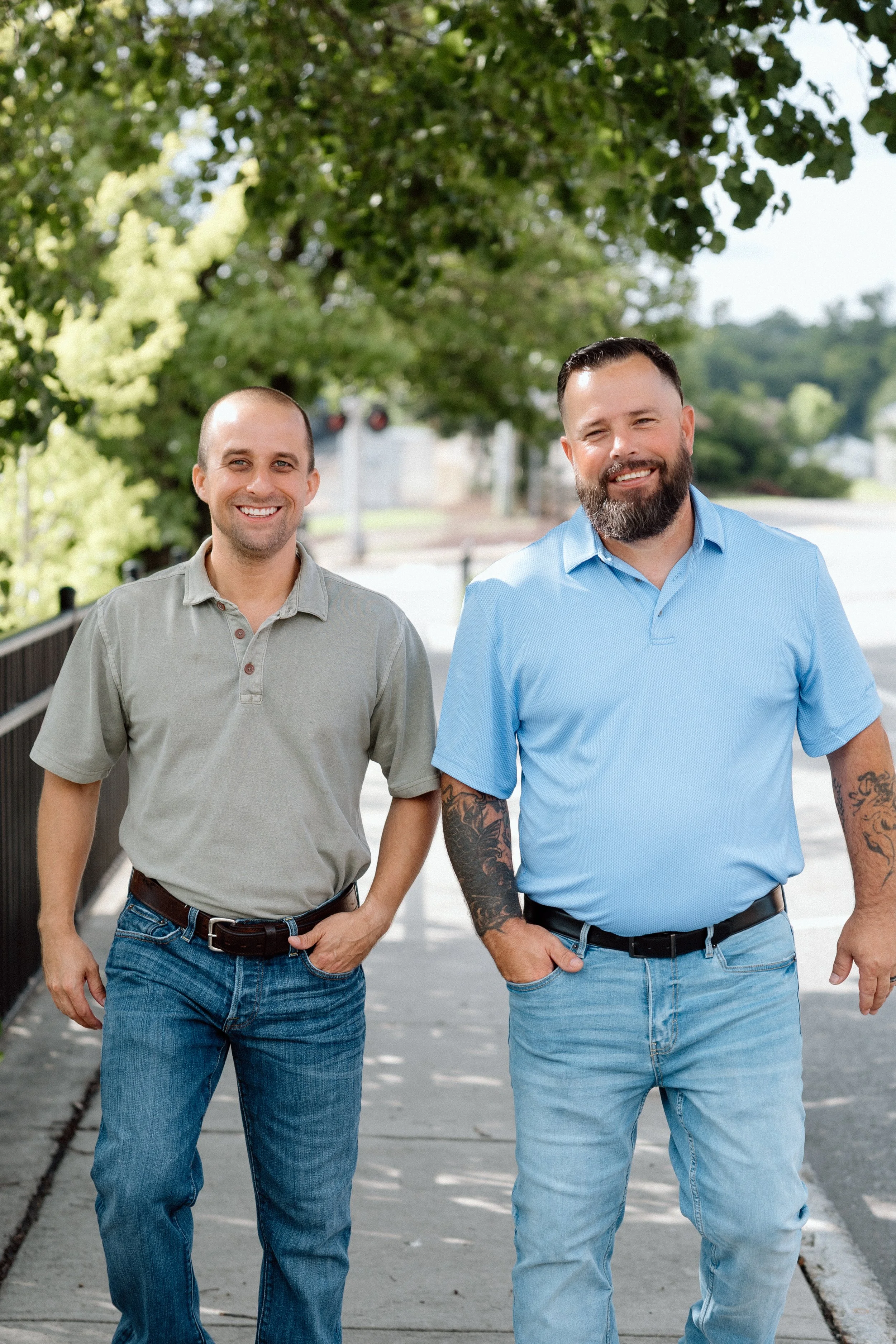 Owners of Target Temp Heating and Cooling located in Sanford, NC. AJ Harmon and Michael Taylor.