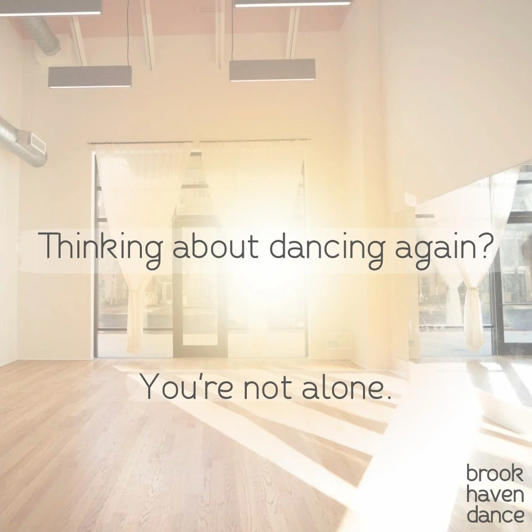 Thinking about dancing again but not sure where to begin? You&rsquo;re not alone. A lot of adults walk through our doors wondering if they&rsquo;re too out of practice, too busy, or just not &ldquo;ready.&rdquo;
The truth is, you don&rsquo;t have to 
