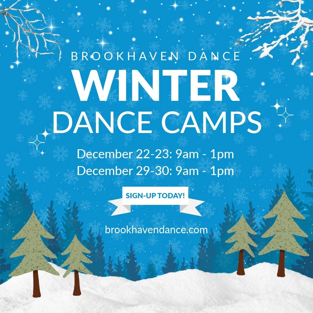 Winter Dance Camps are starting soon and there's still time to sign up! We can&rsquo;t wait to dance, laugh and move together!
Spots are limited! Reserve your place today!
👉 Link in bio to sign up
#BrookhavenDance #HolidayCamp #KidsDance #Brookhaven