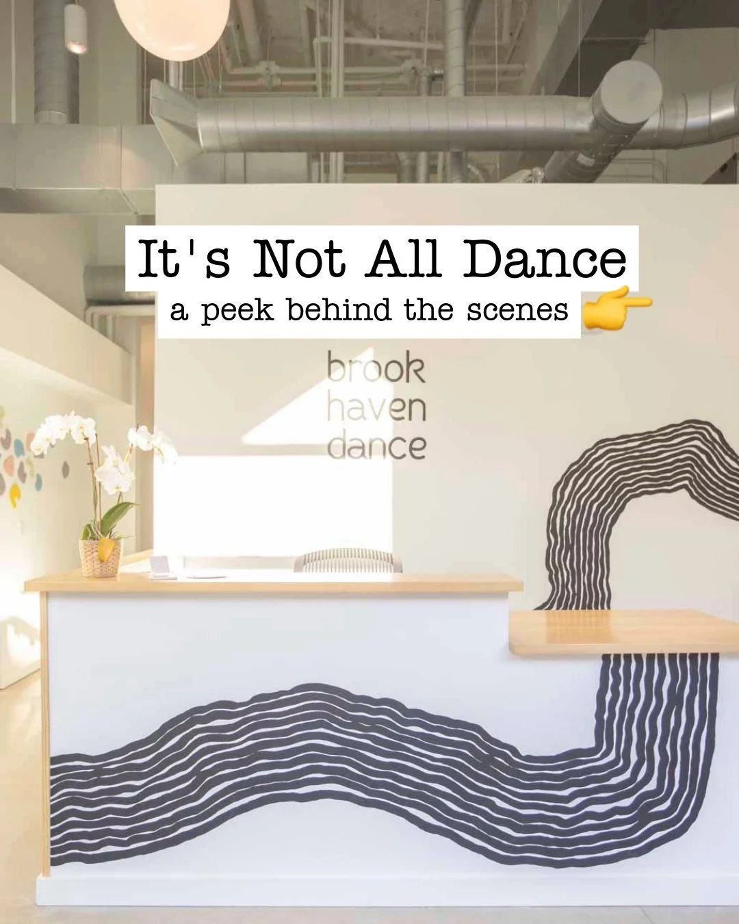 It&rsquo;s not all dance. Some days it&rsquo;s emails, inventory, and fixing the unexpected. But every task is part of keeping our studio a space where dancers can grow, move, and connect. Whatever the day brings, we keep things moving. 💪💜#Brookhav