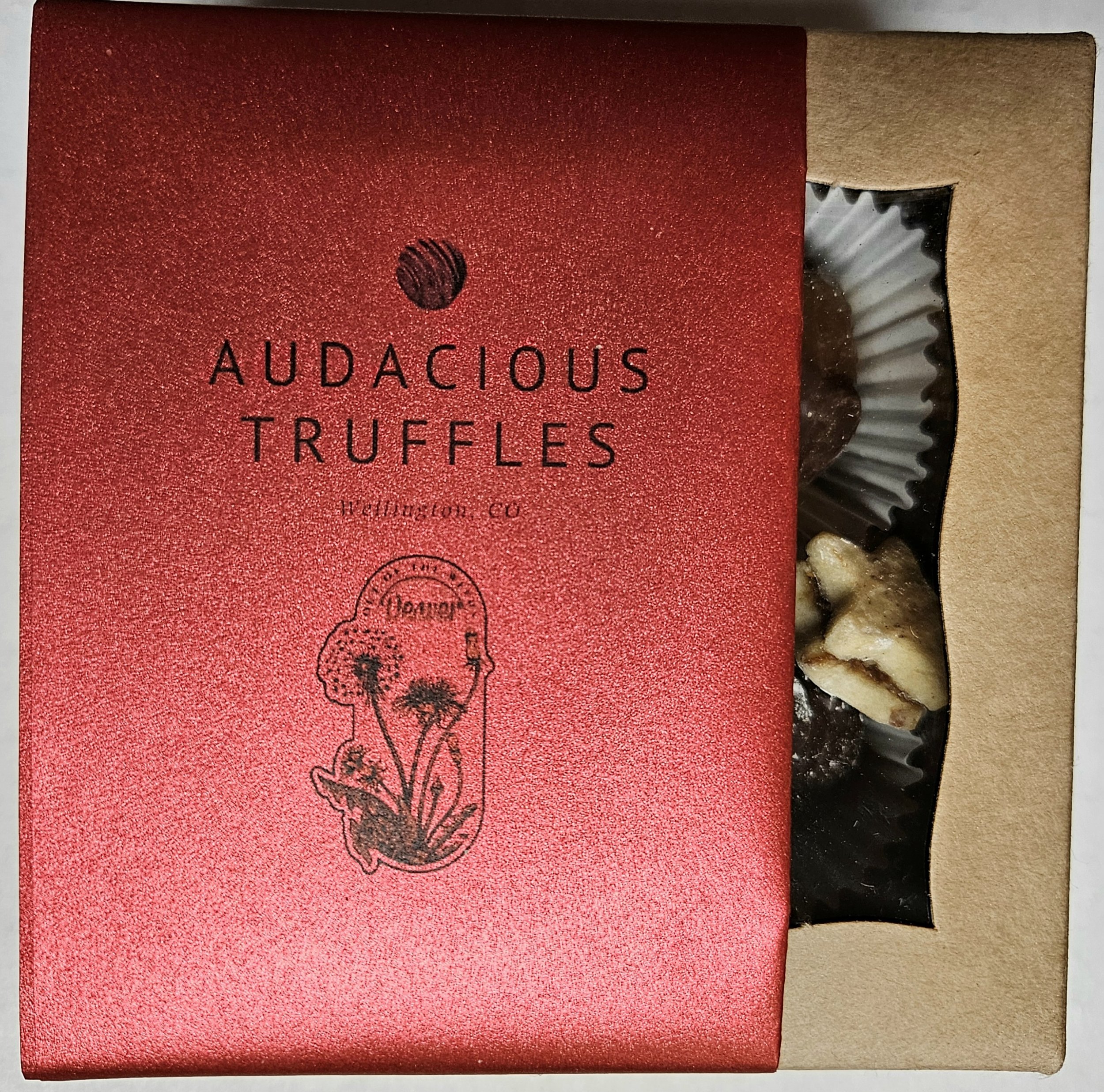 1 Year Supply of Chocolate Truffle 4 Packs (1 delivered monthly-Denver metro area)