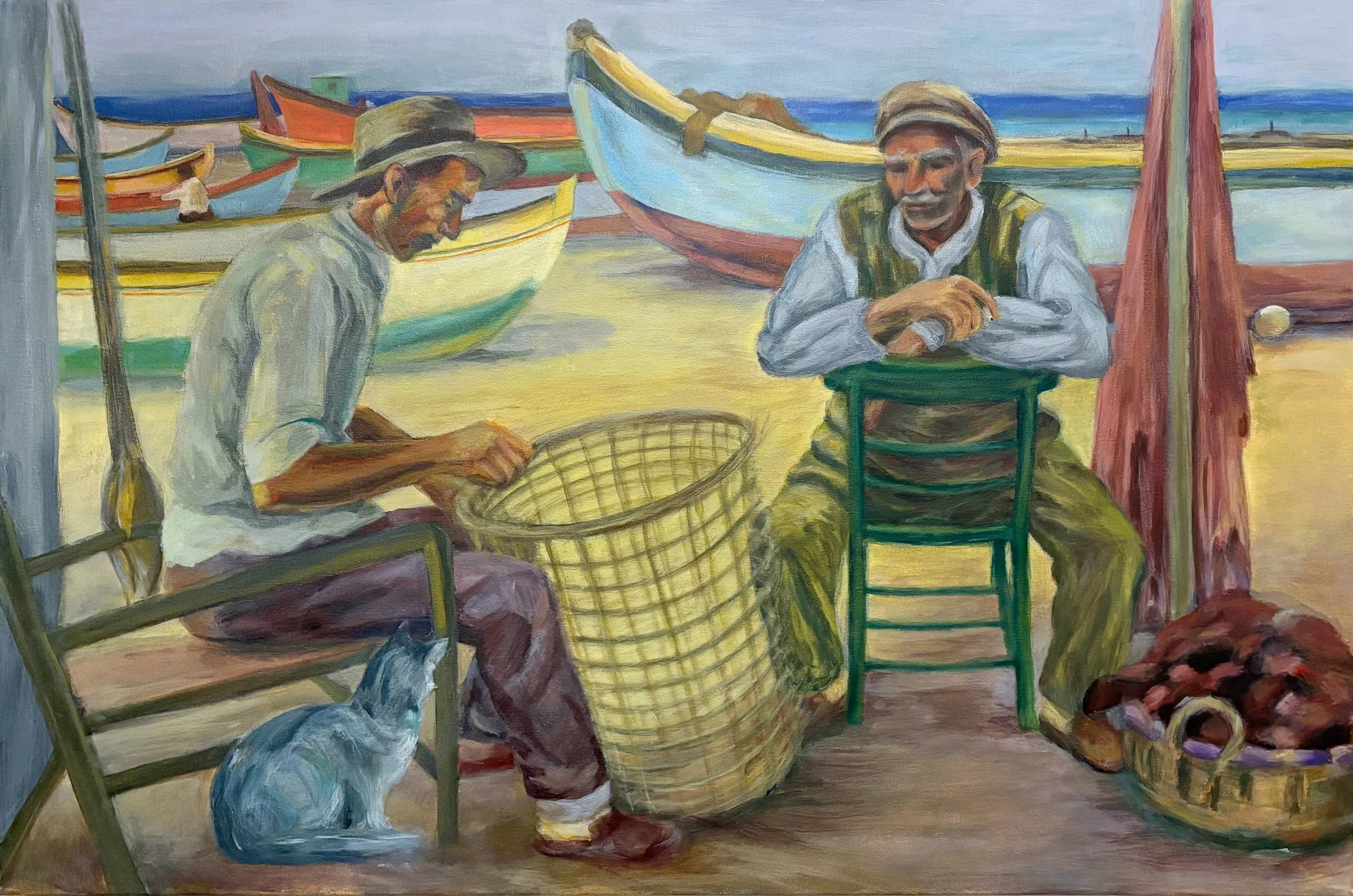 Pub by Fikret Muallâ Saygı

Acrylic on canvas
24” x 36”