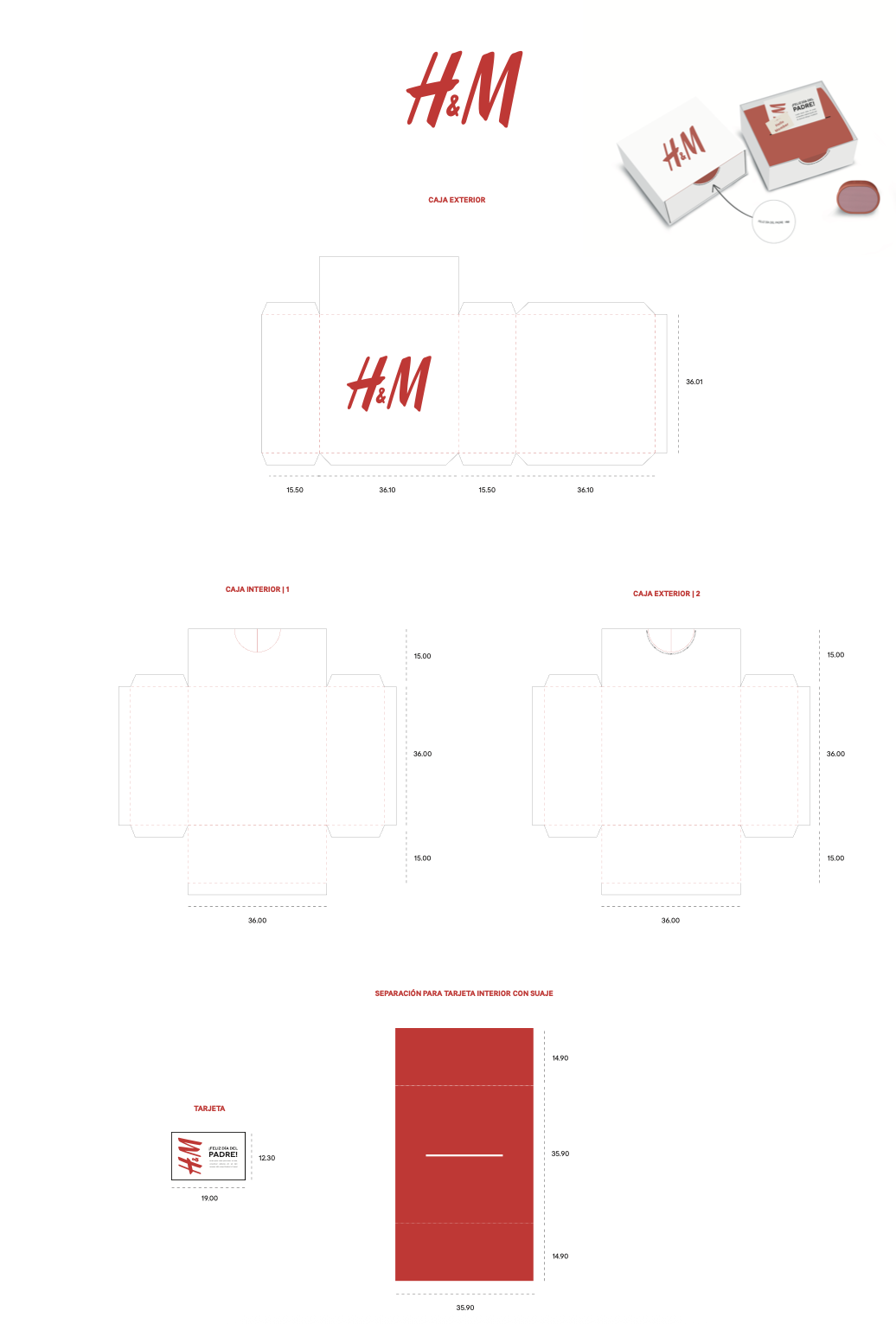 H&M - Fathers Day Packaging.