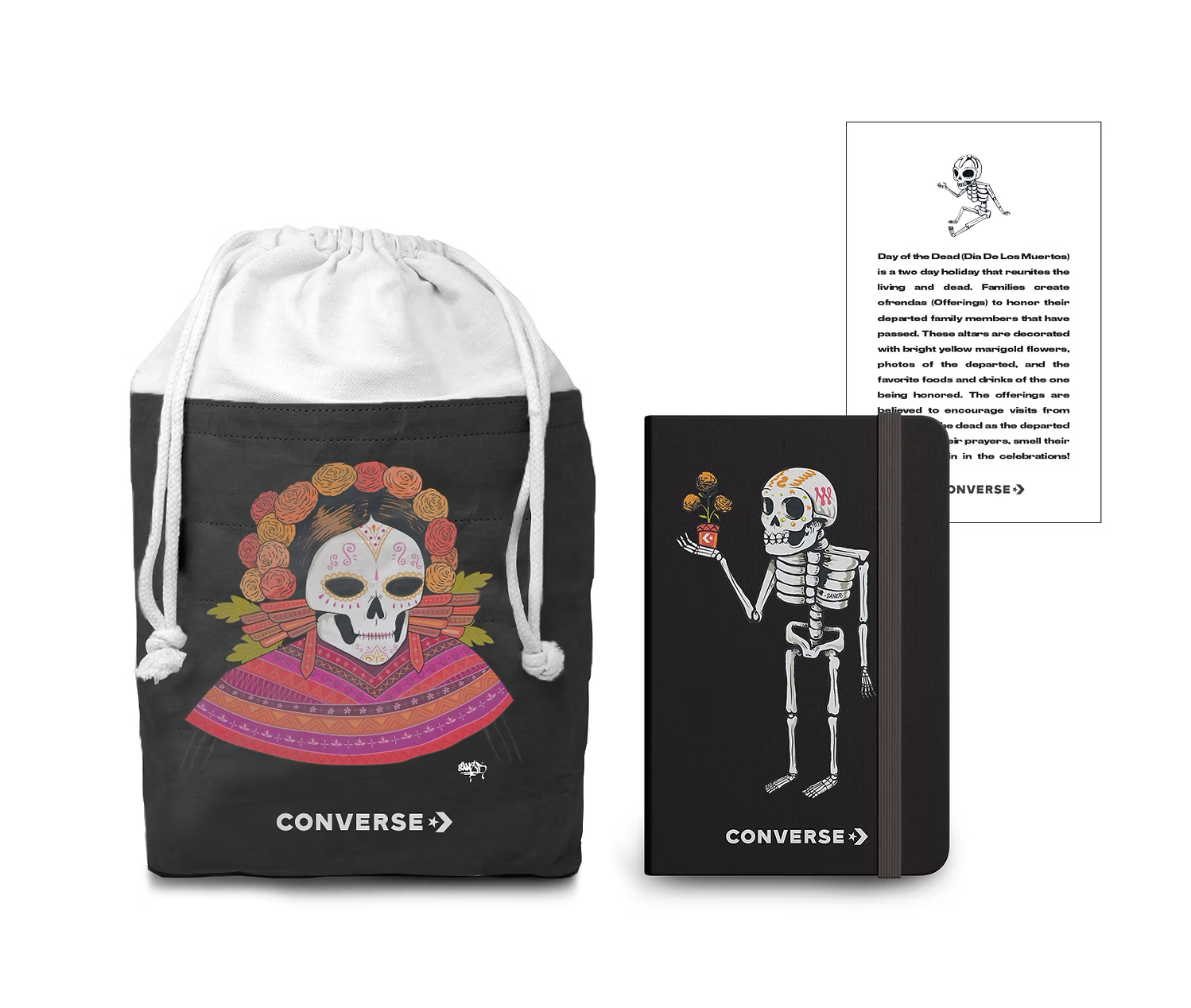Converse - Day Of The Dead, Packaging.