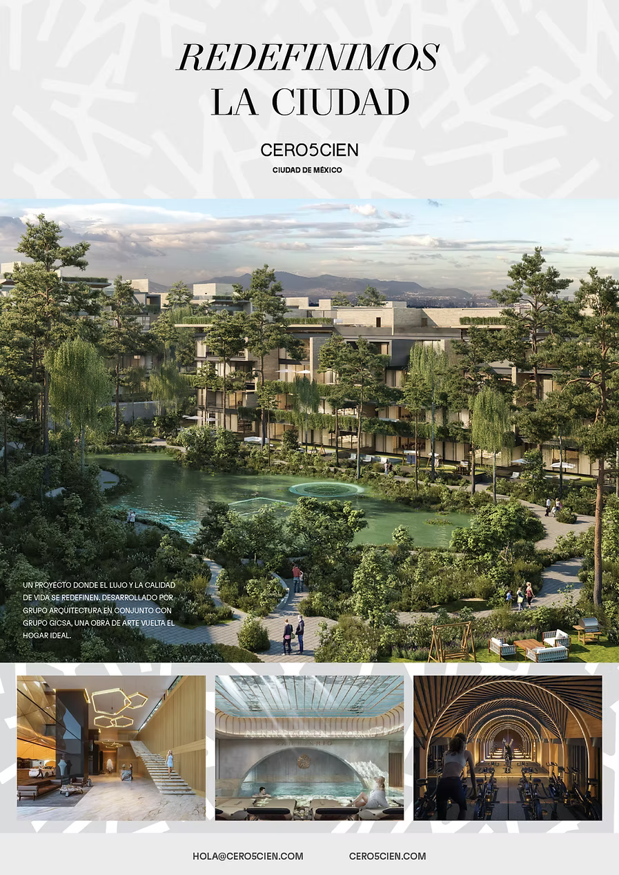 CERO5CIEN - Print Publication for Condé Nast.
