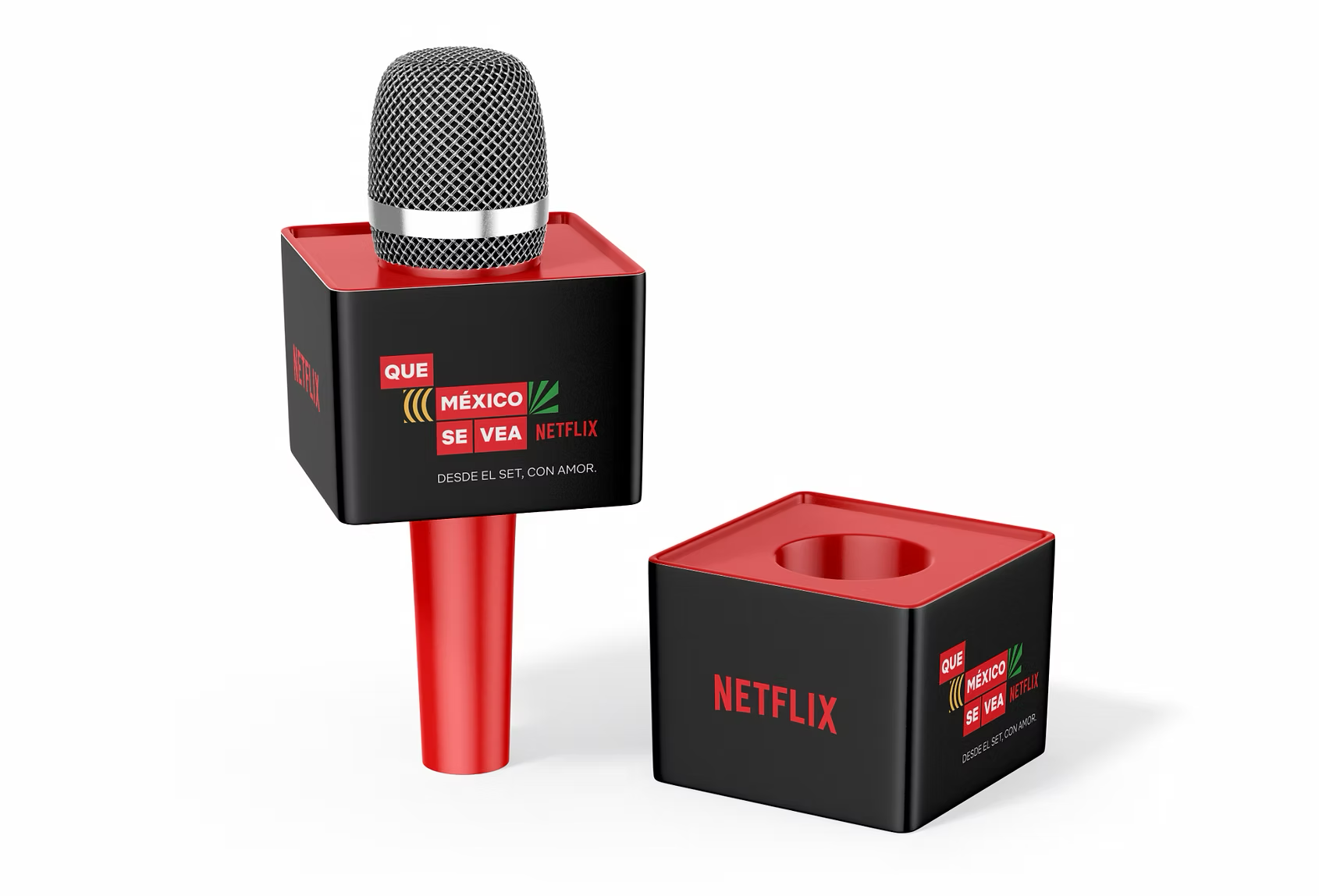 Netflix - Que México Se Vea, Microphone.