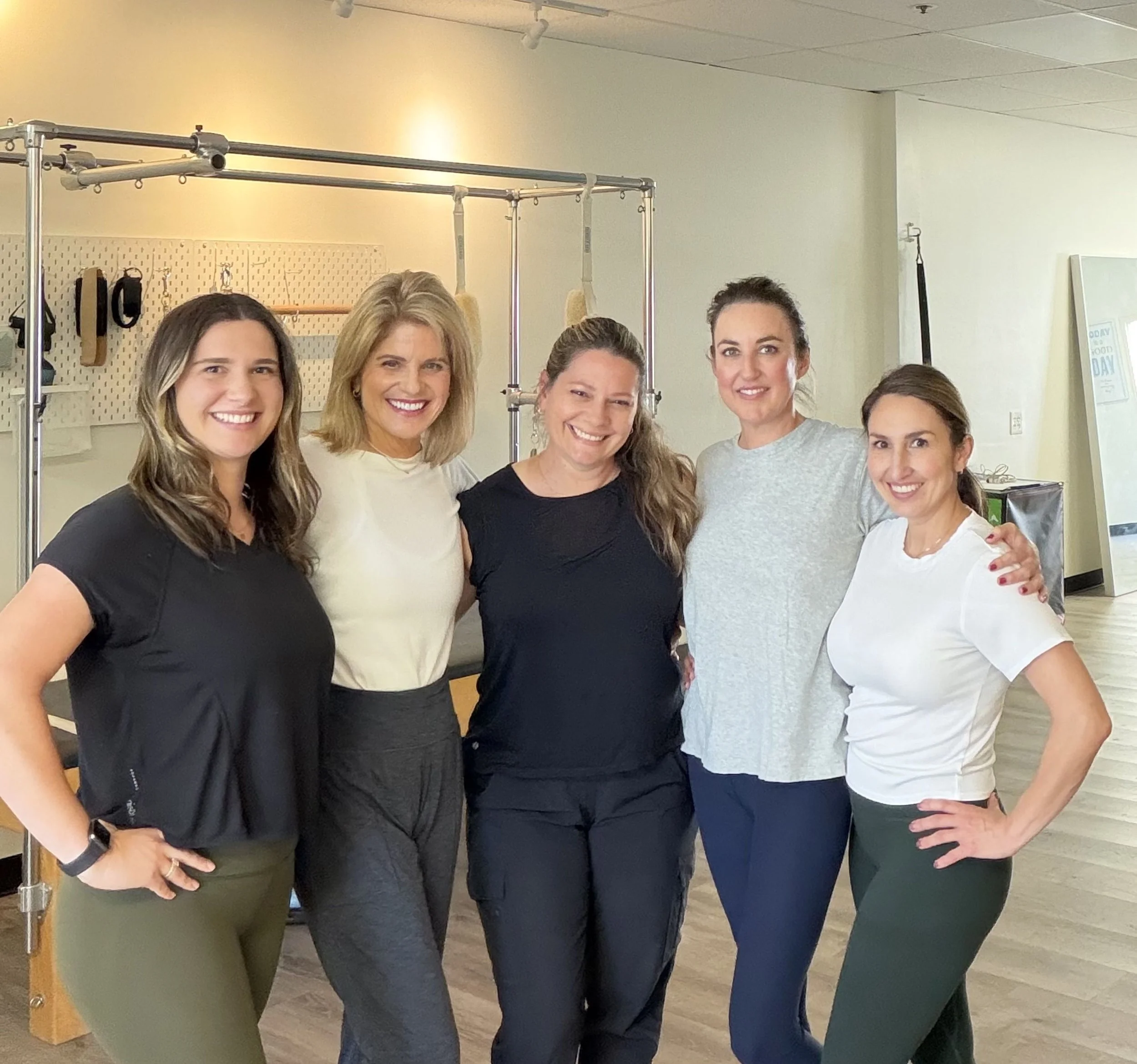 The all-female Revive PT & Pilates team of women's health specialists in their Encinitas studio