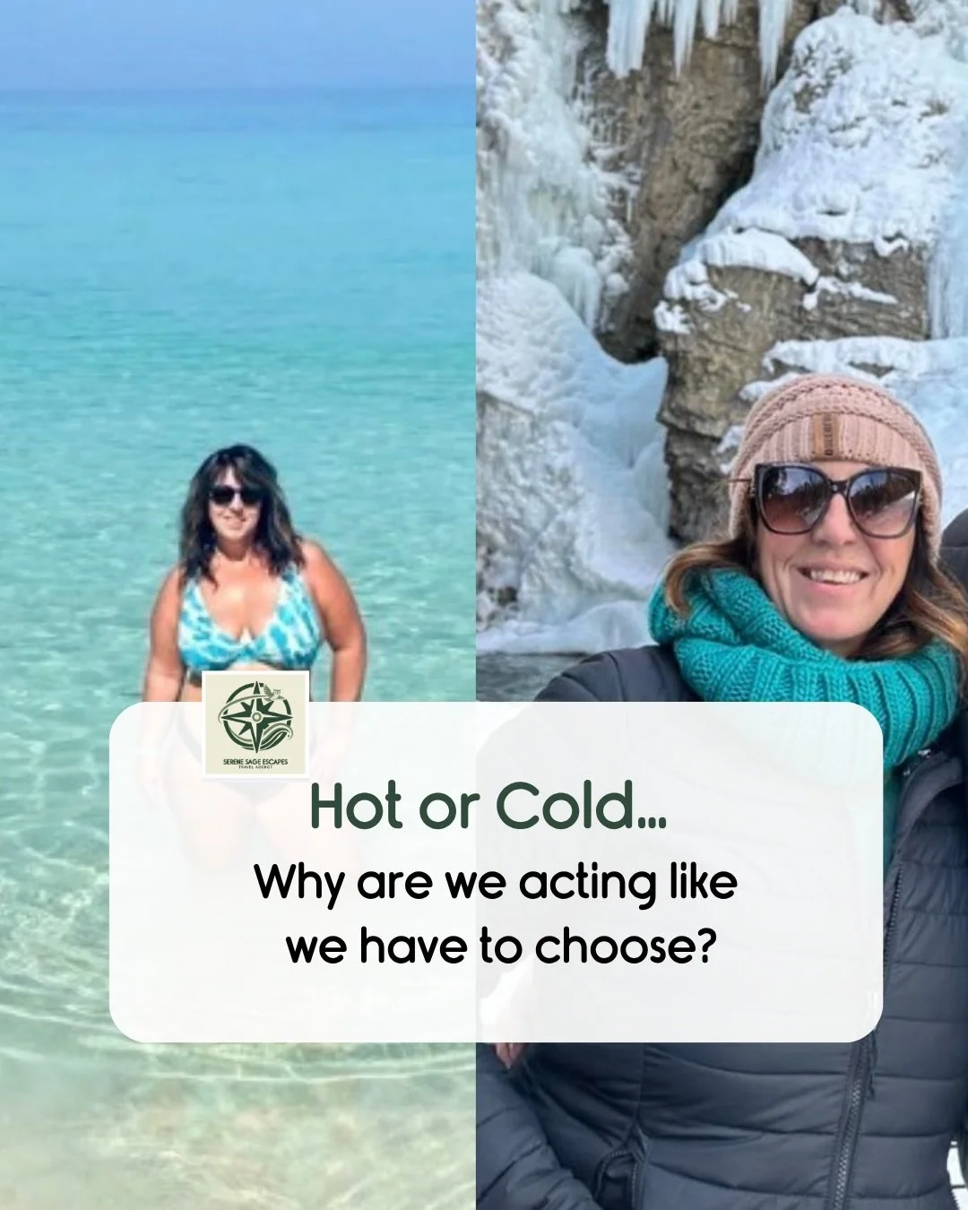 You don&rsquo;t have a &ldquo;travel problem.&rdquo;
You have a decision overload problem.

Beach or mountains. Tropical or snowy. Relaxing or adventure.

Most people spend way too long in this phase of scrolling, second-guessing, and never actually 