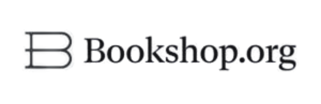 Logo of Bookshop.org featuring a stylized letter B and the text 'Bookshop.org'.