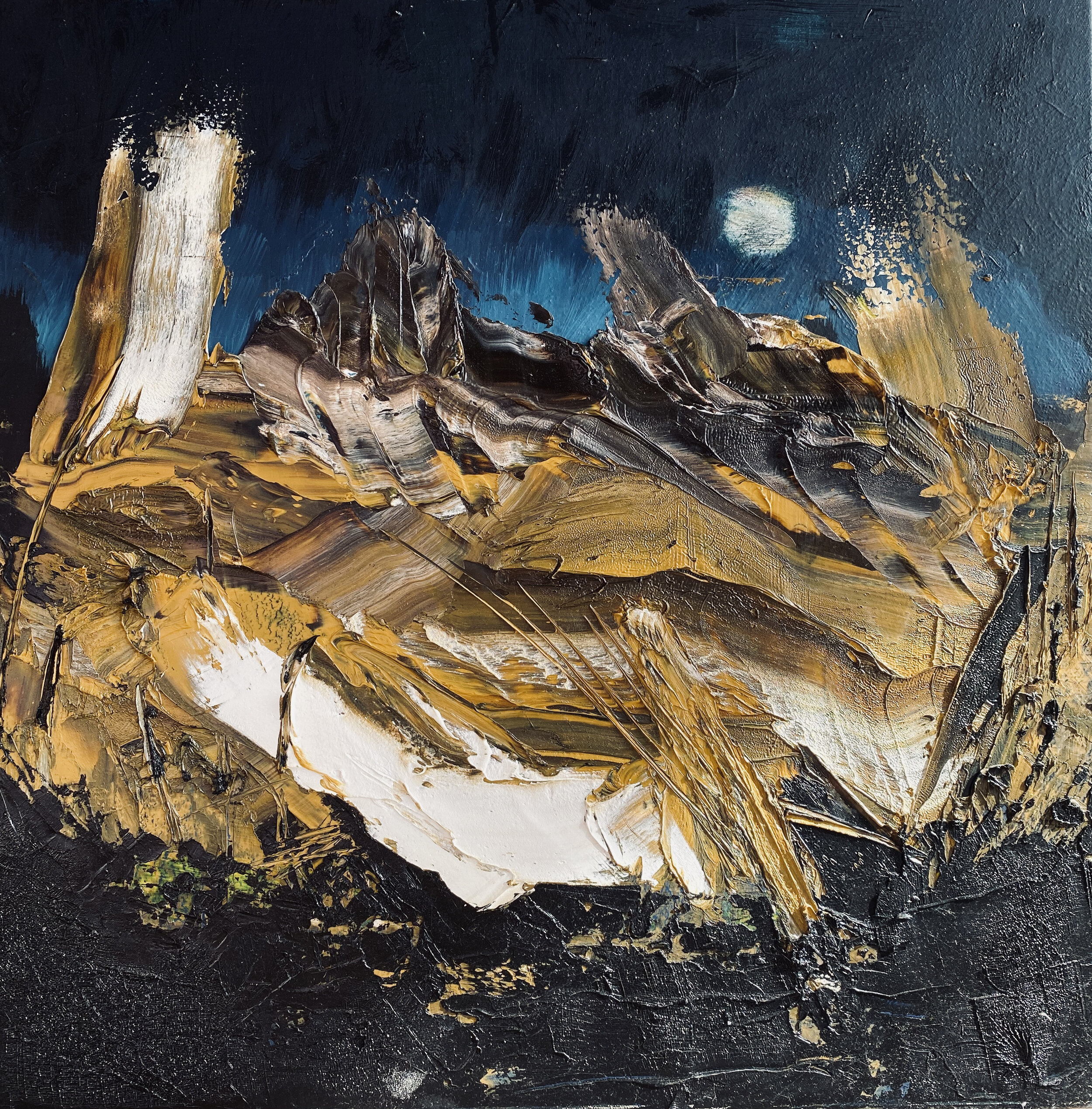 Palette Knife Nocturnal Landscape (Copy)