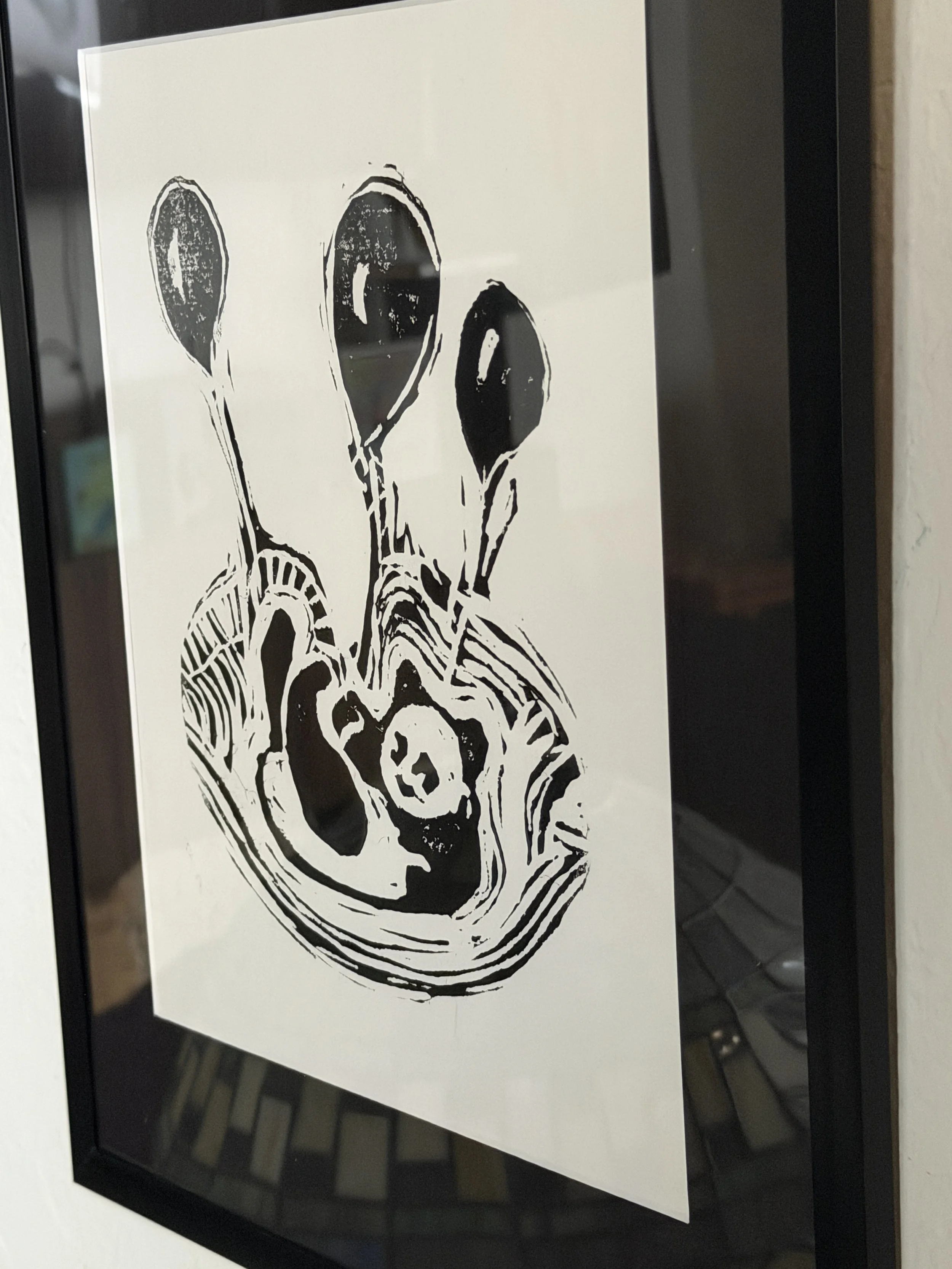 HappyPanda&BalloonsLinoPrint.Detail.JPG