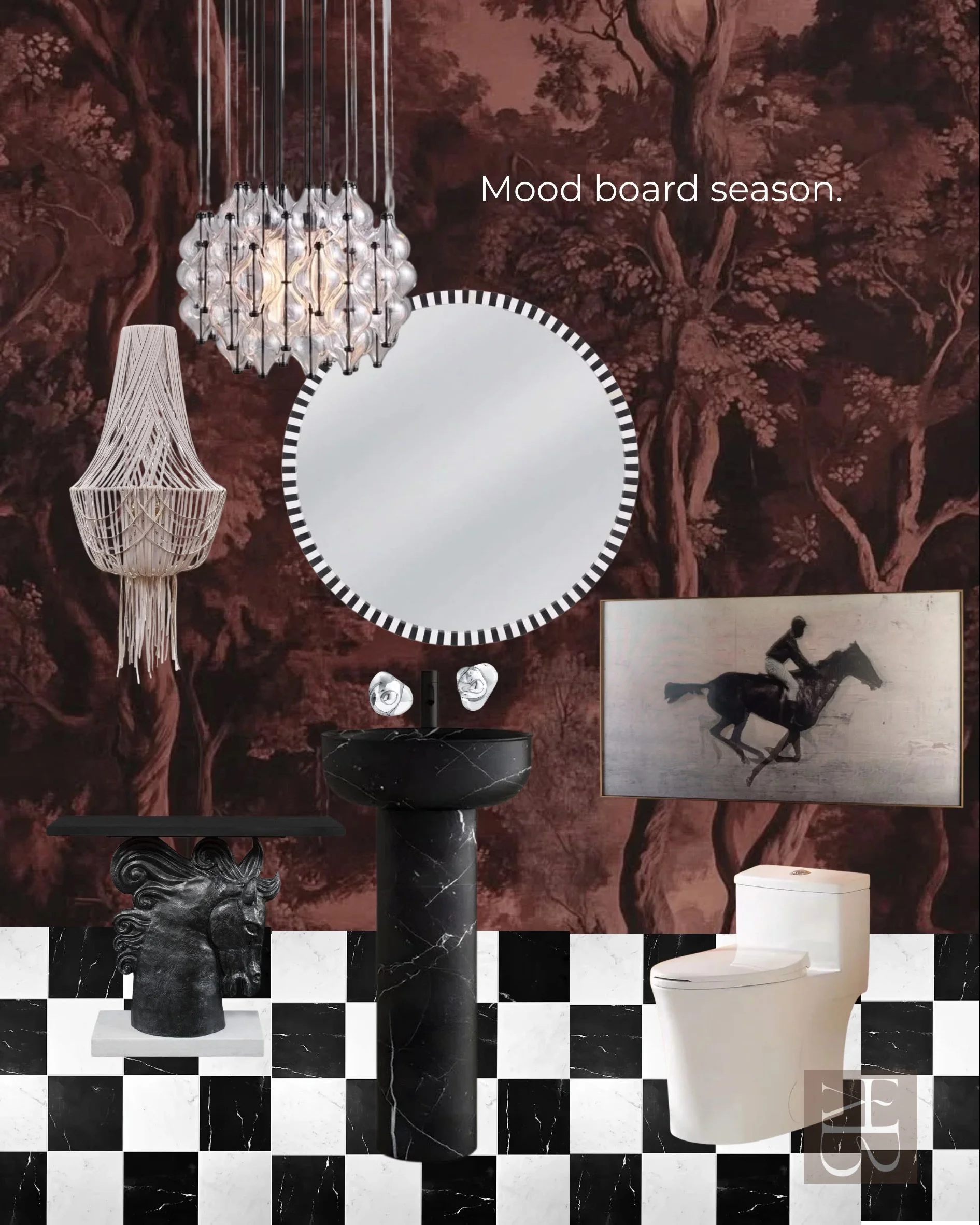 I&rsquo;ve designed enough rooms to know the truth: the magic doesn&rsquo;t start with the furniture. It starts with a feeling.

Lately I&rsquo;ve been living in that feeling &mdash; board after board, palette after palette, every one of them telling
