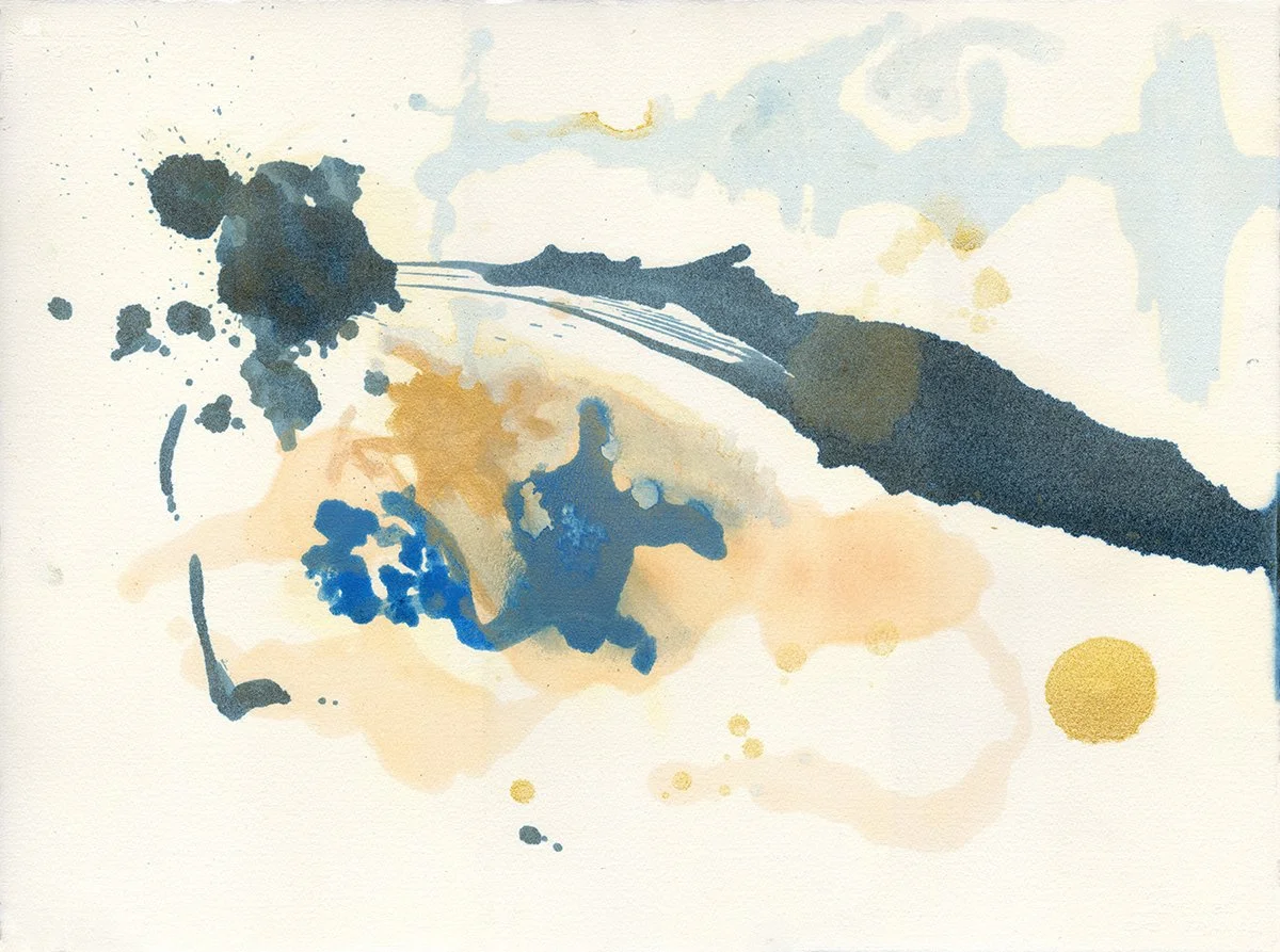 Lake Country
Soft Time Series. 
Oil paint on paper, 18x22 inches, 2018- 2019 (private collection)