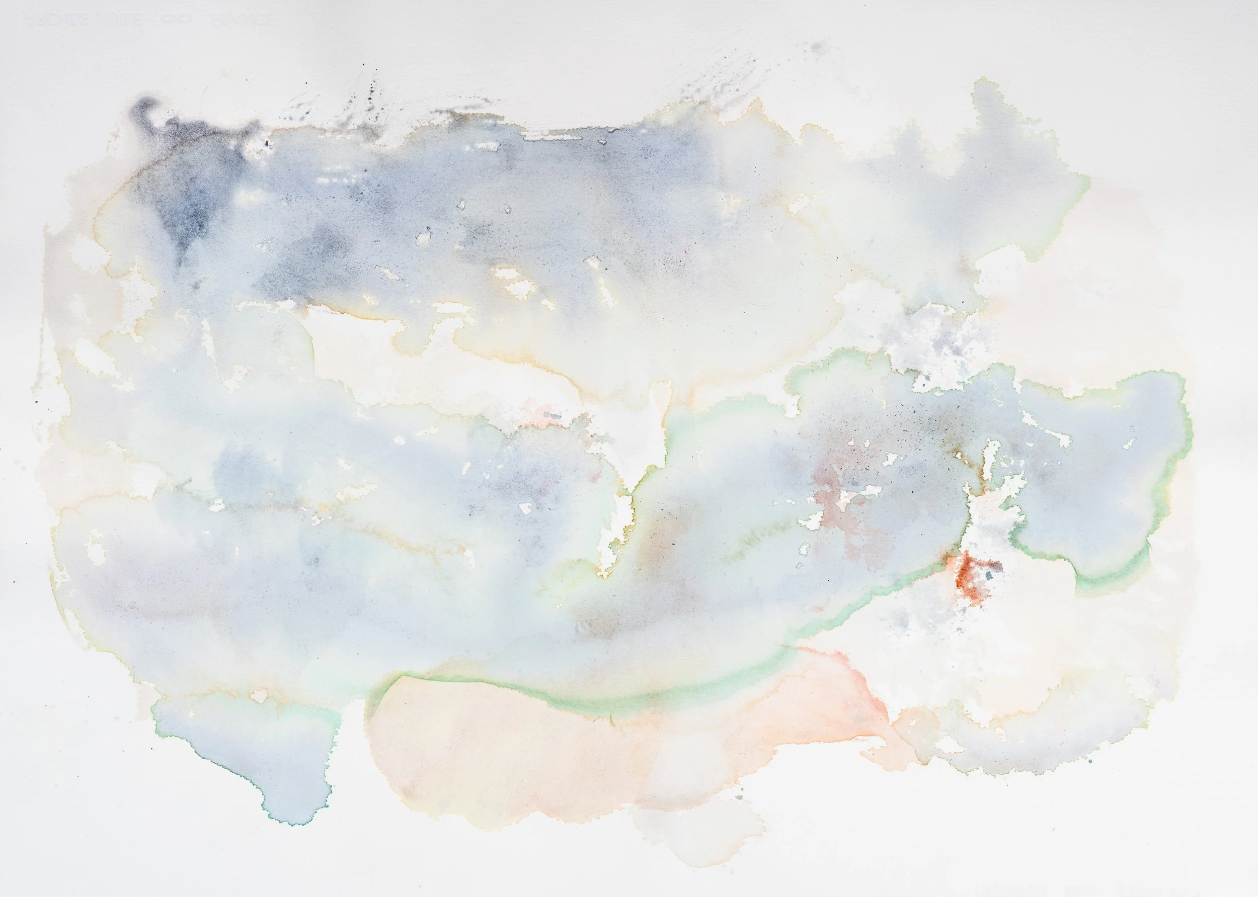 Watercolor on paper, 22x30 inches, 2025
