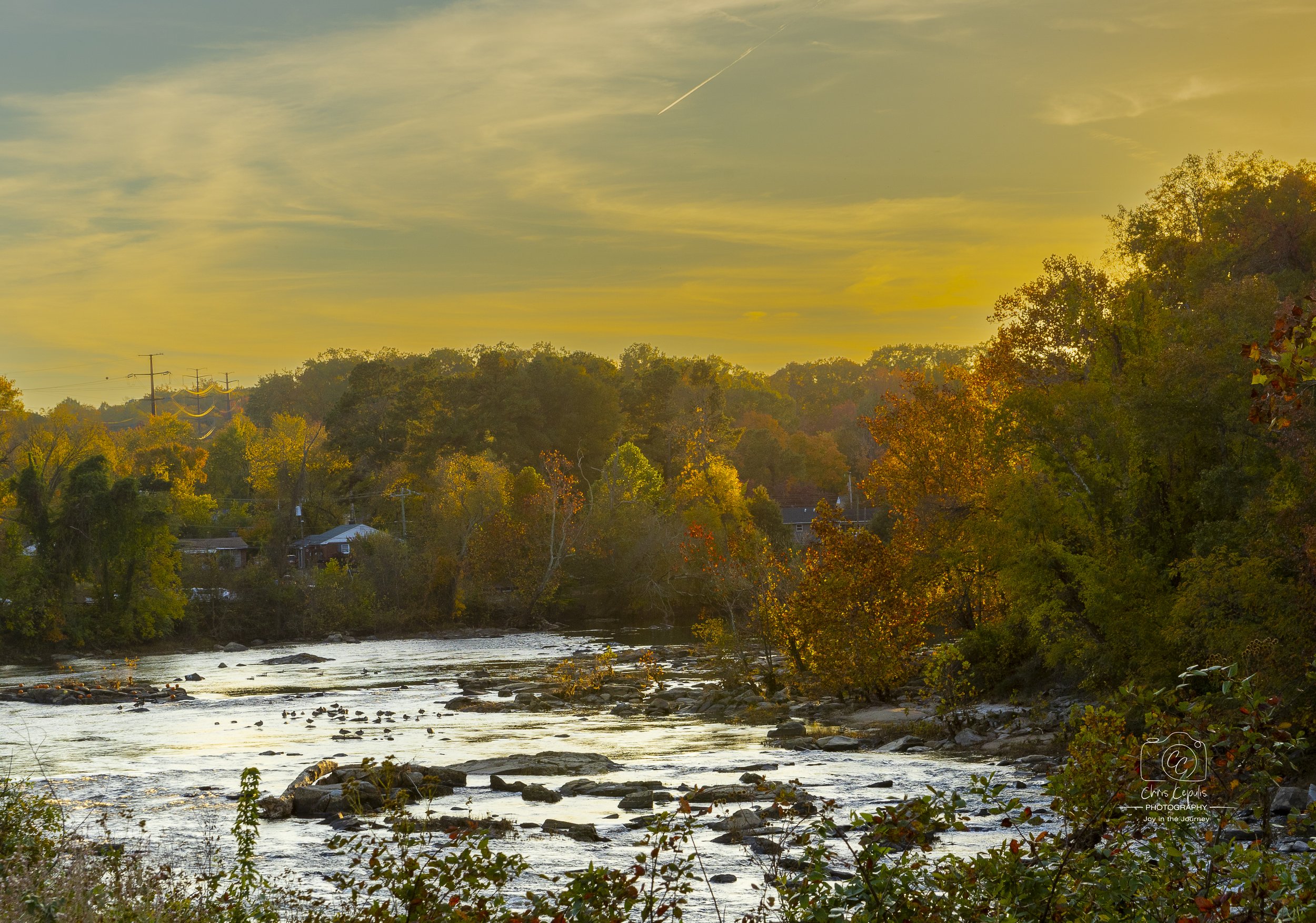 Sunset over the Rappahannock