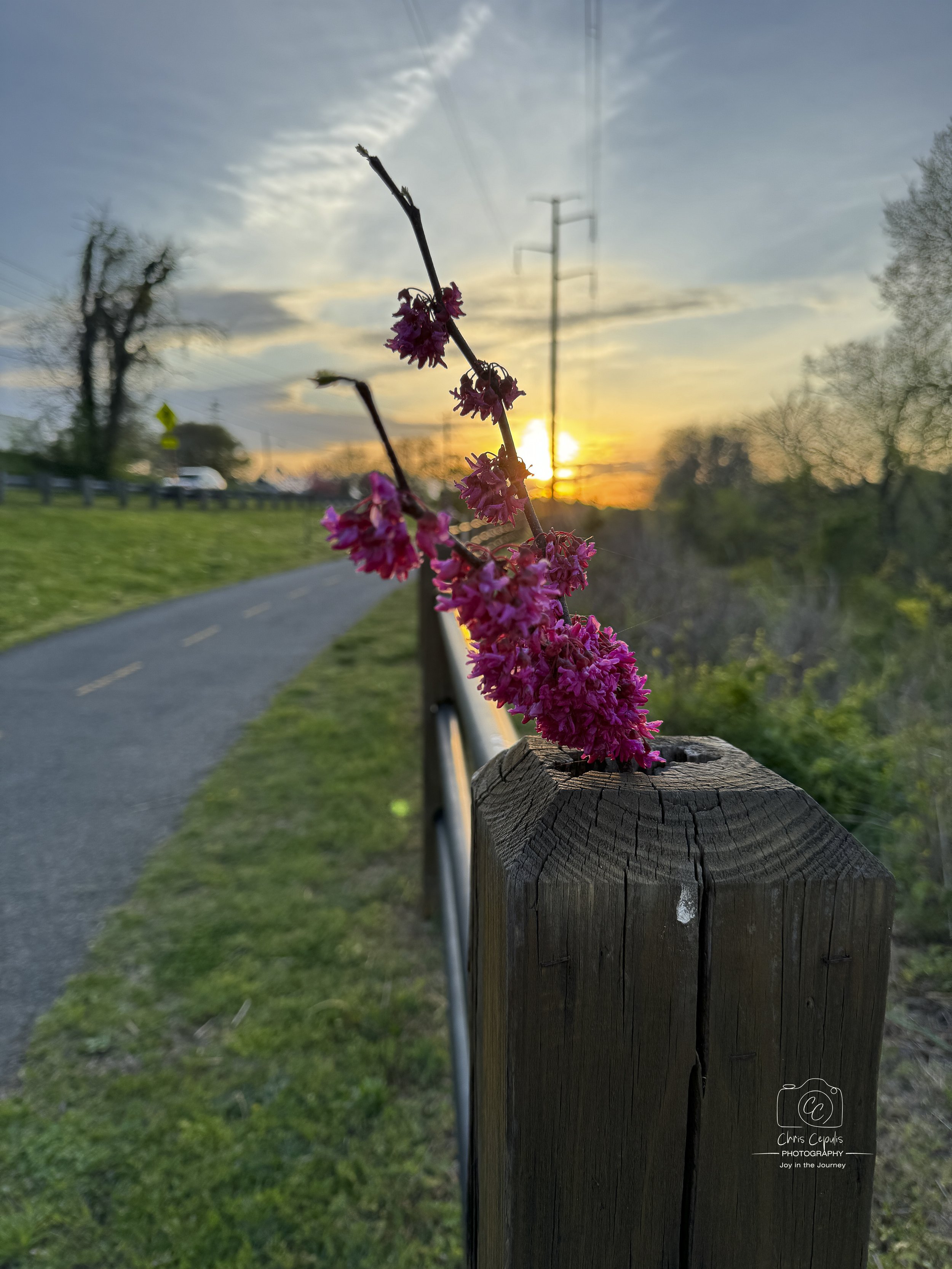 Sunset over the Heritage Trail