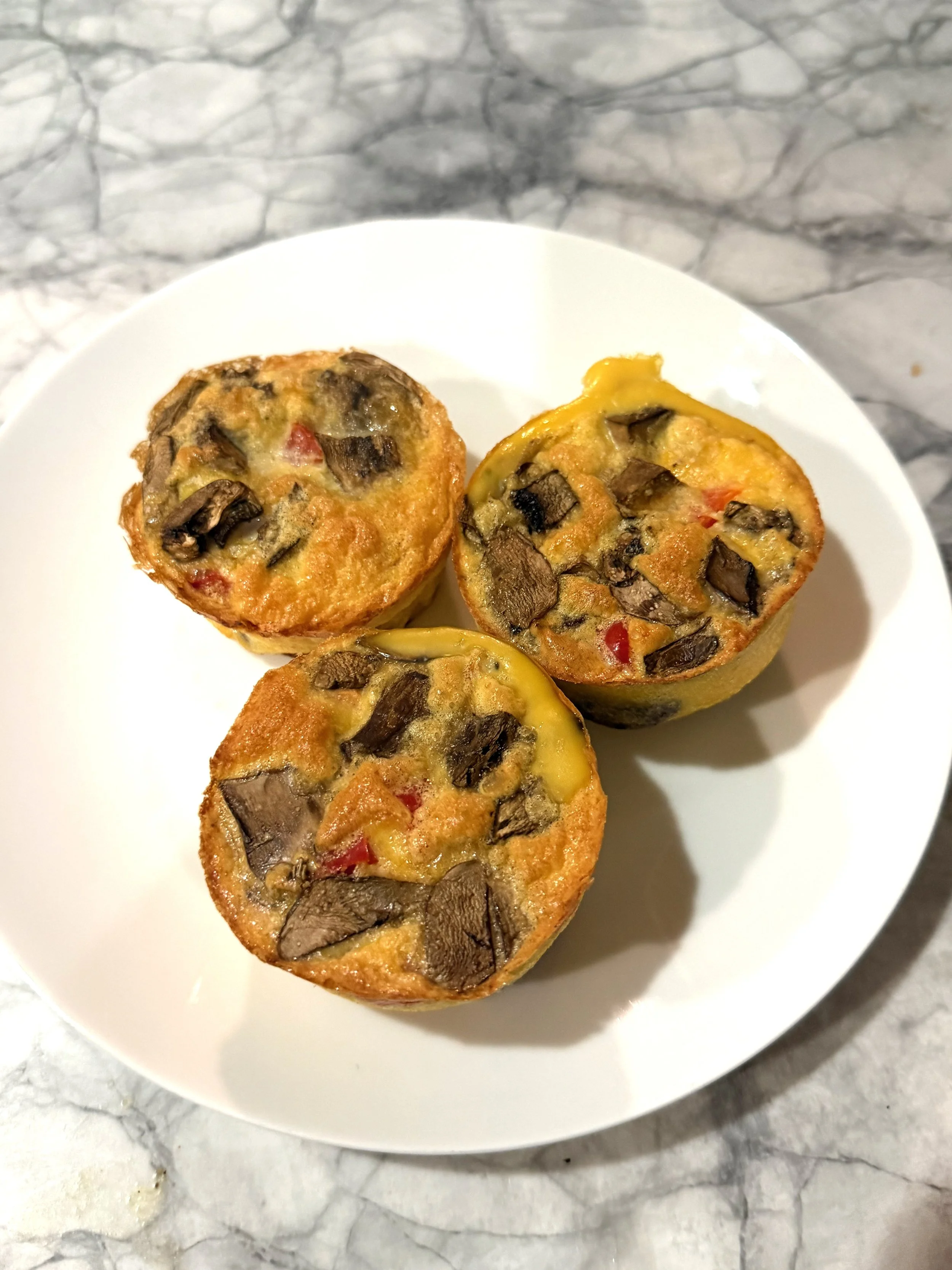 Egg Sausage Veggie Muffins