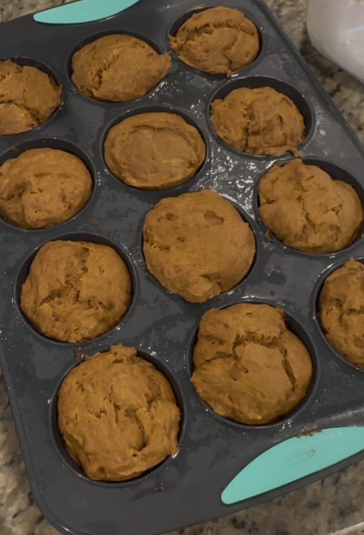 Pumpkin Banana Muffins