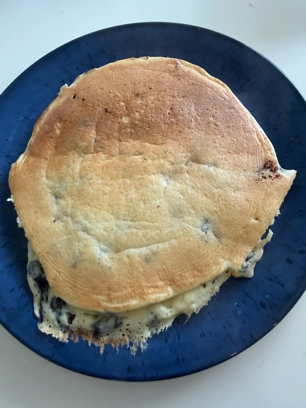 Giant Fluffy Greek Yogurt Pancakes