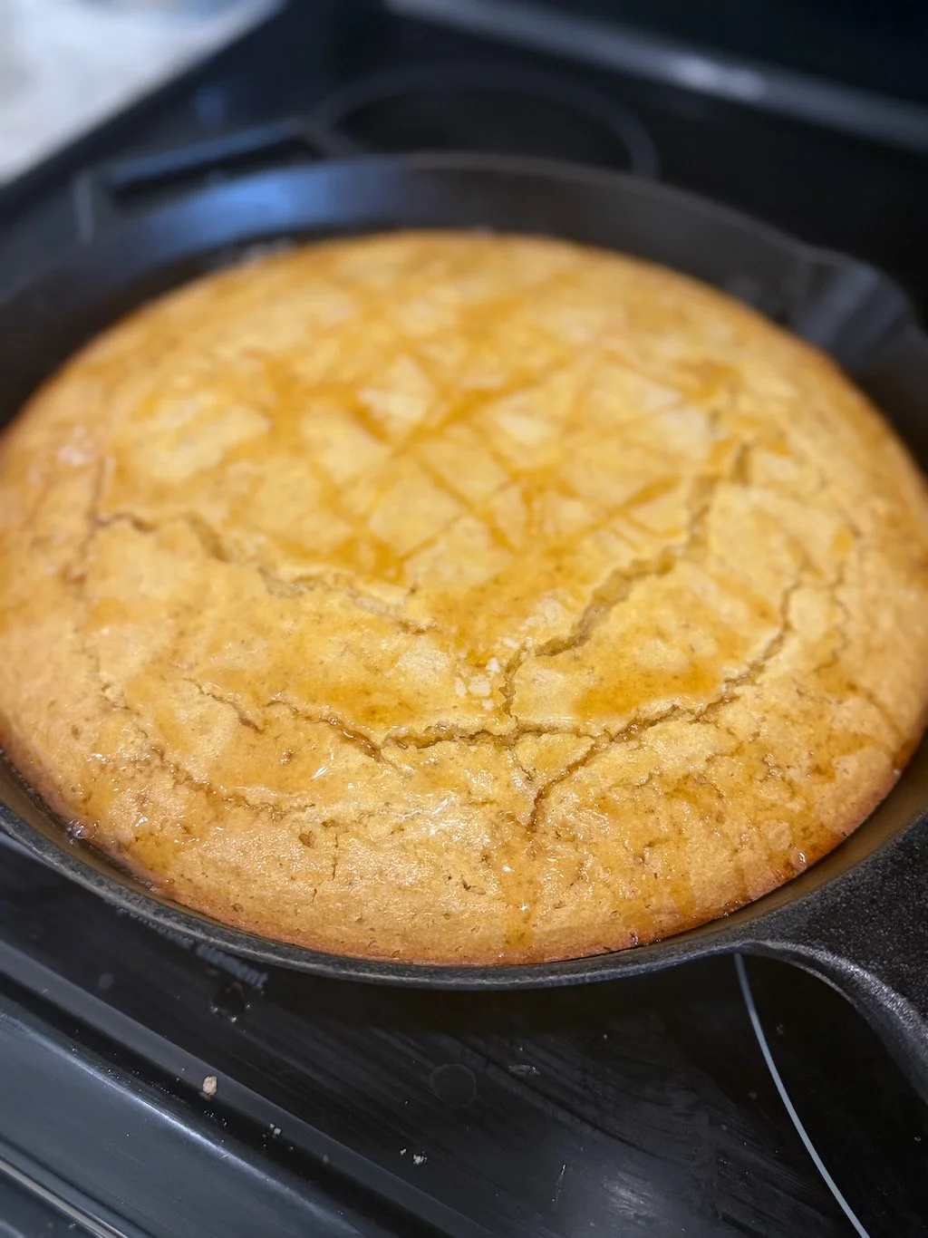 Honey Skillet Cornbread