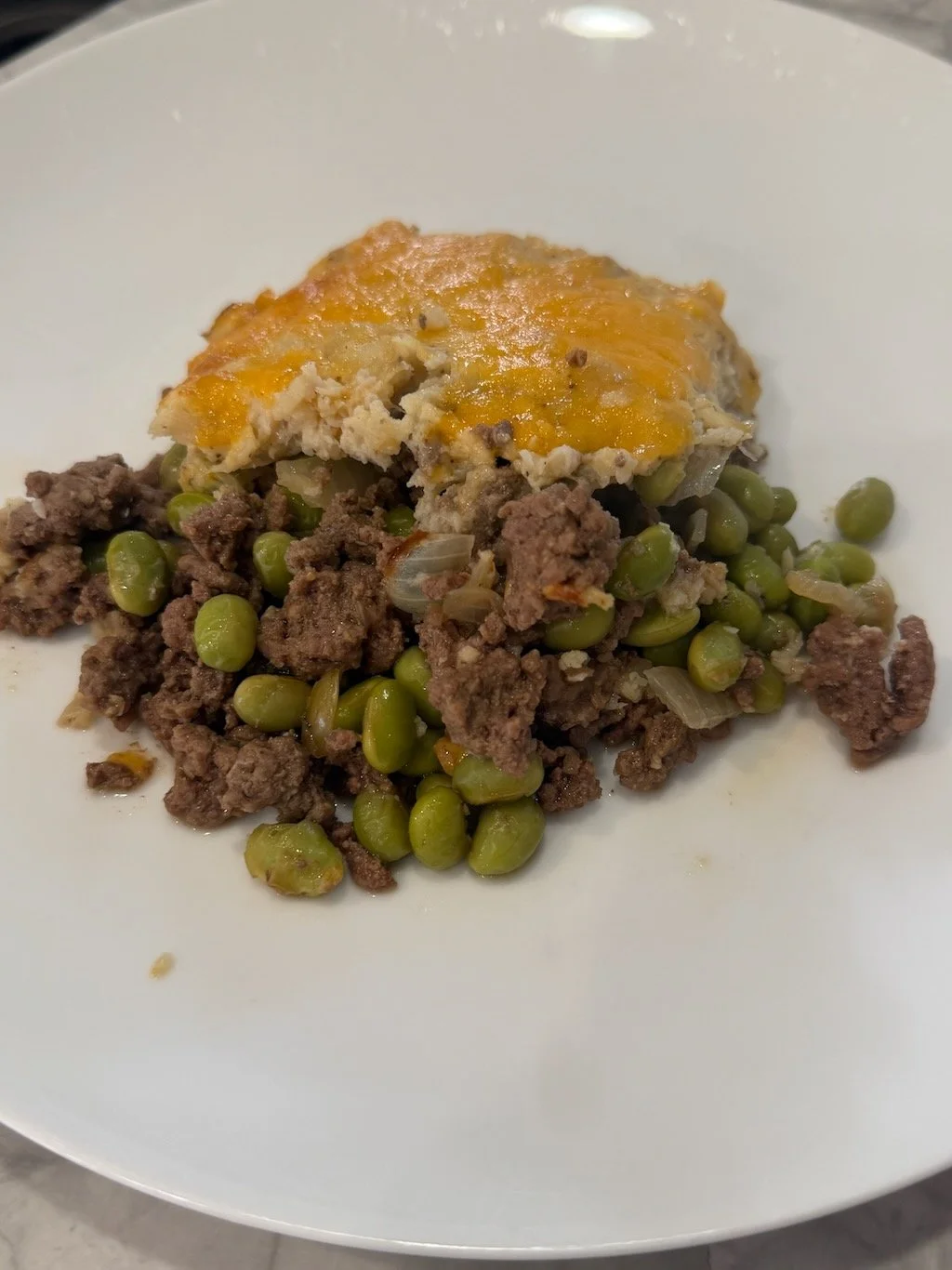 Edamame Shepherd’s Pie