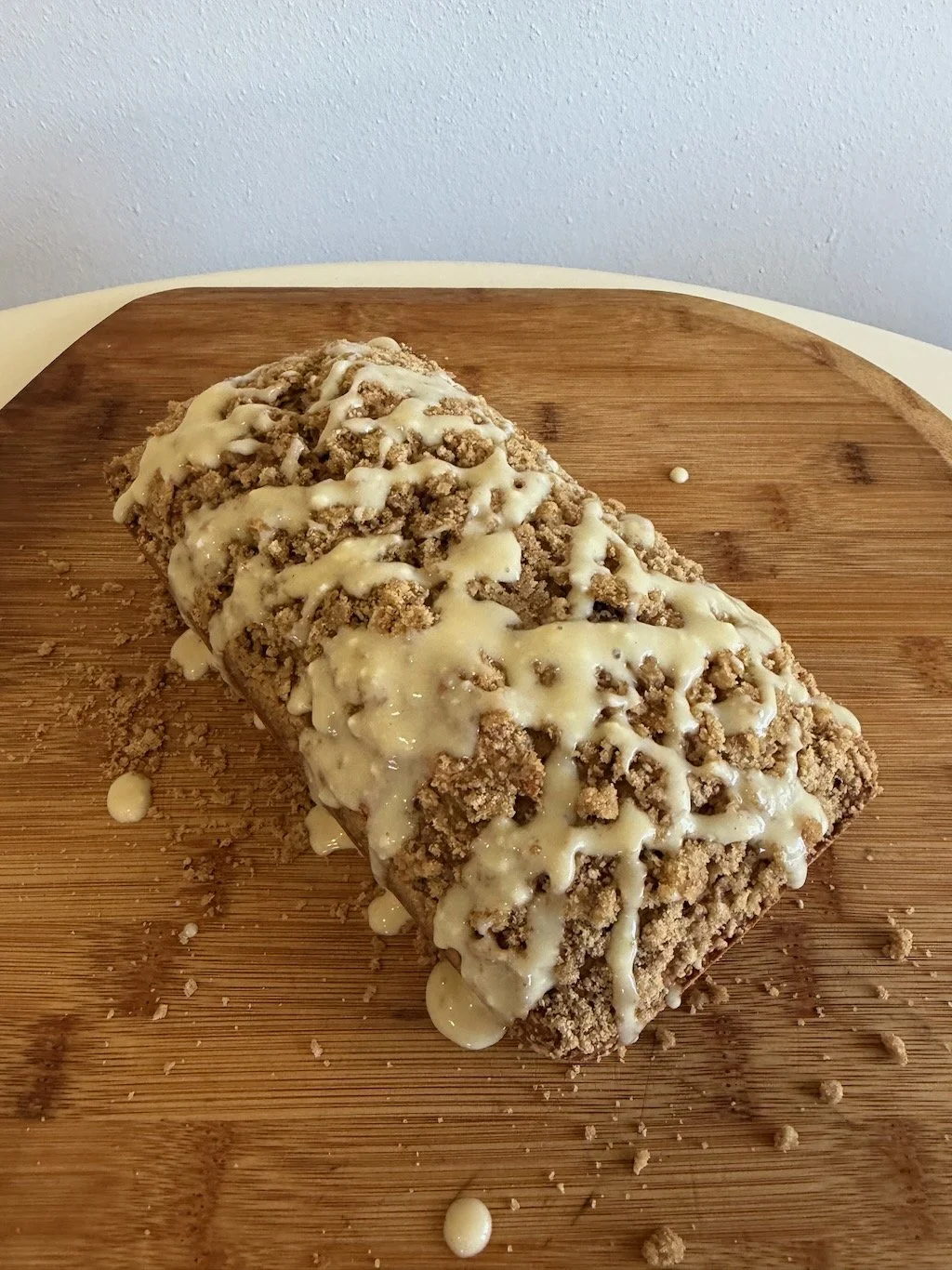 Carrot Cake Crumble Bread