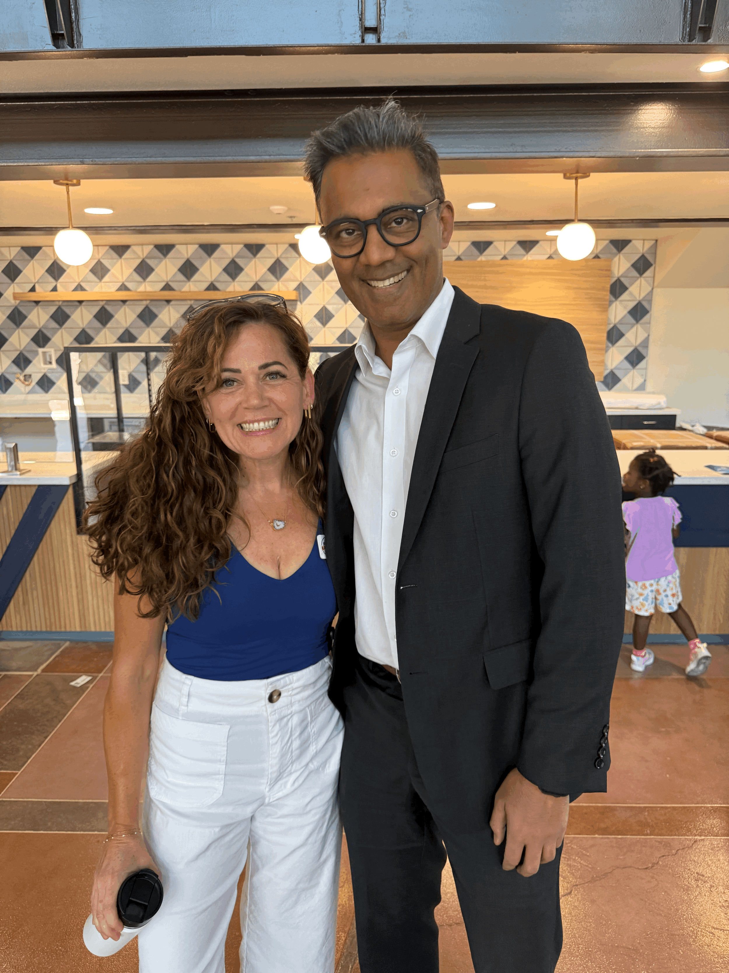 Talk to Voters with Dr. Amish Shah (congressional candidate) and Deborah Nardozzi 