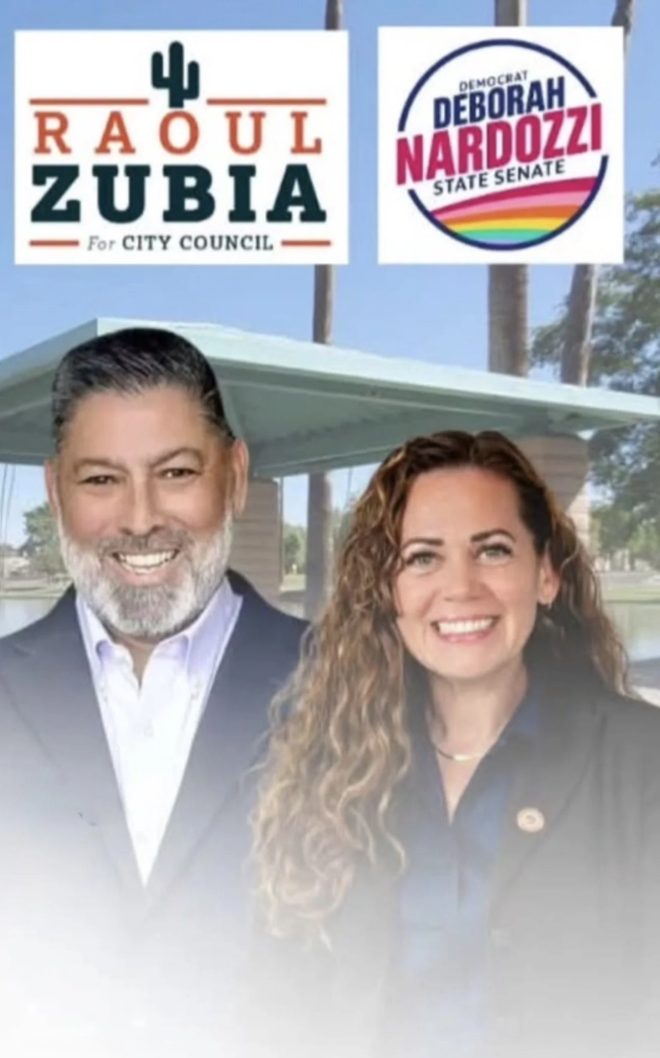 Canvass with Scottsdale City Council Candidate: Raoul Zubia &amp; Deborah!