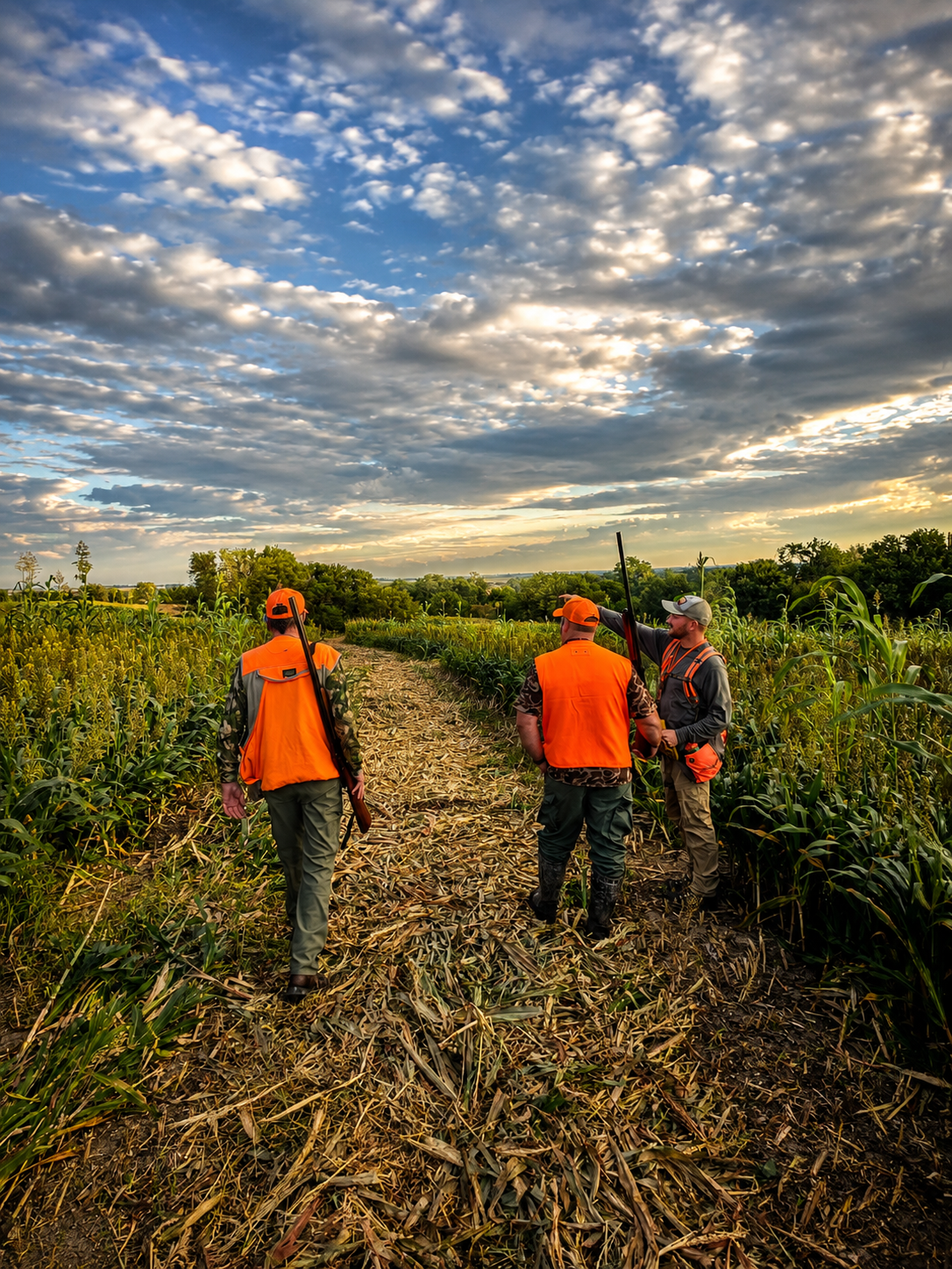 Professionally Guided Upland Bird Hunt- 20 Bird Package- Up to 5 Hunters