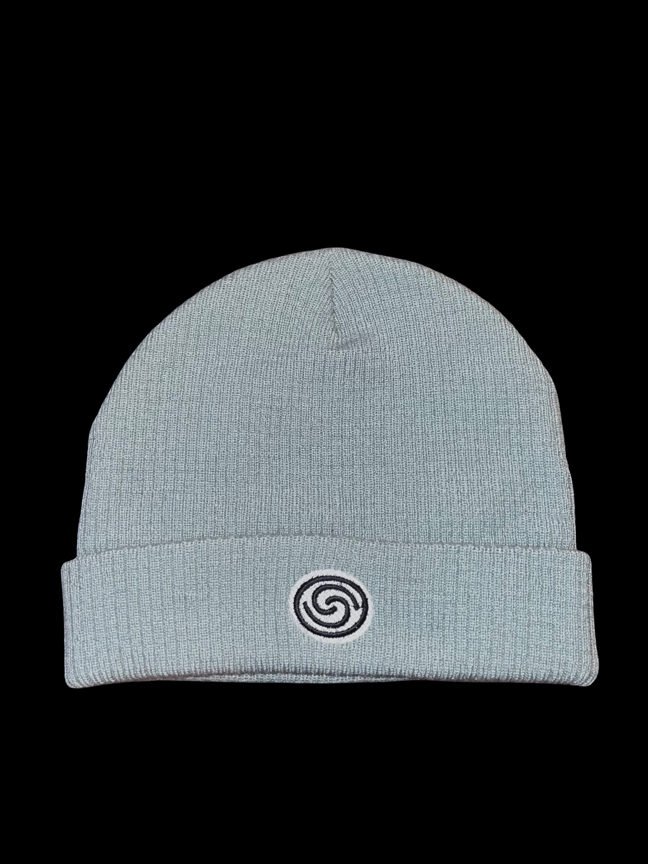 Spyral Core - Beanie Hat, 100% organic cotton - Smoke Grey