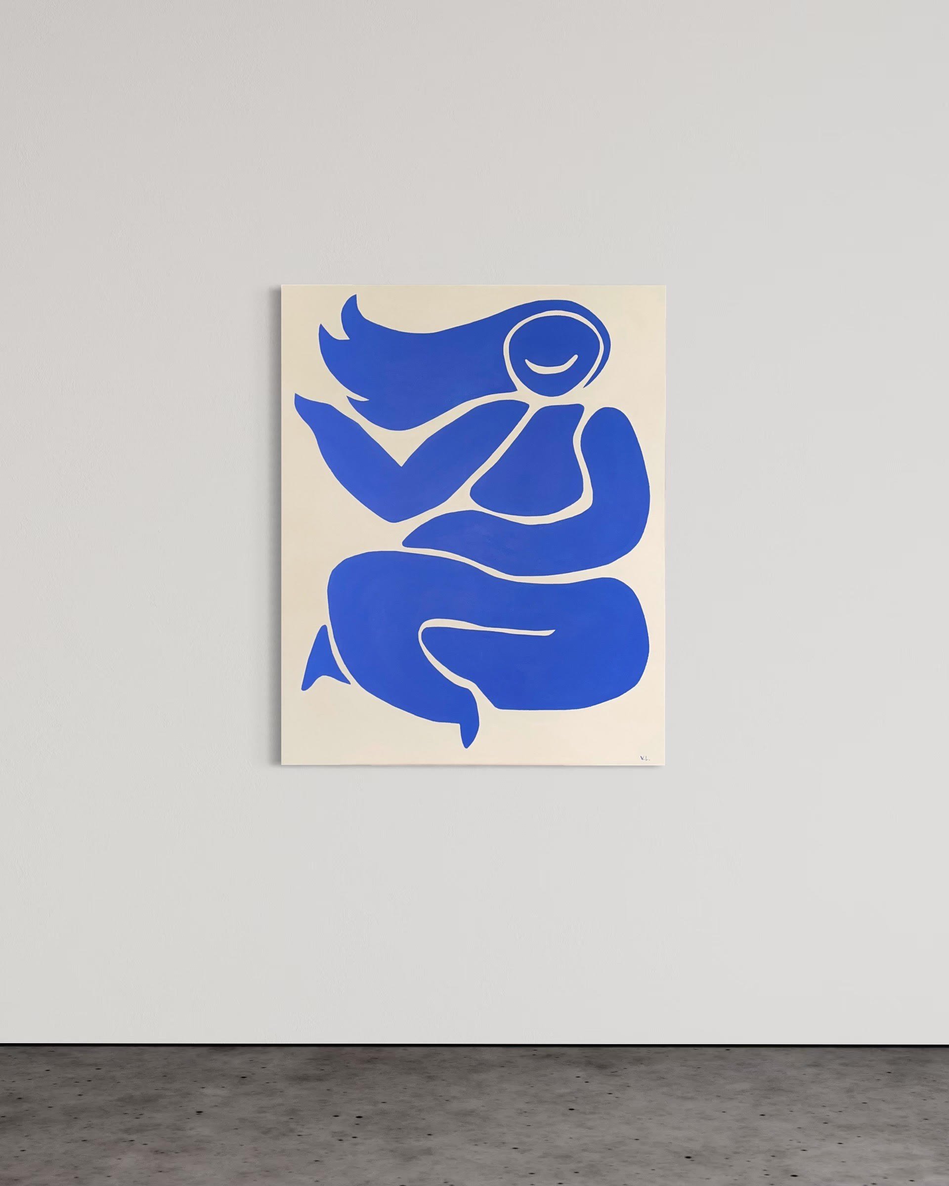 La dame bleue