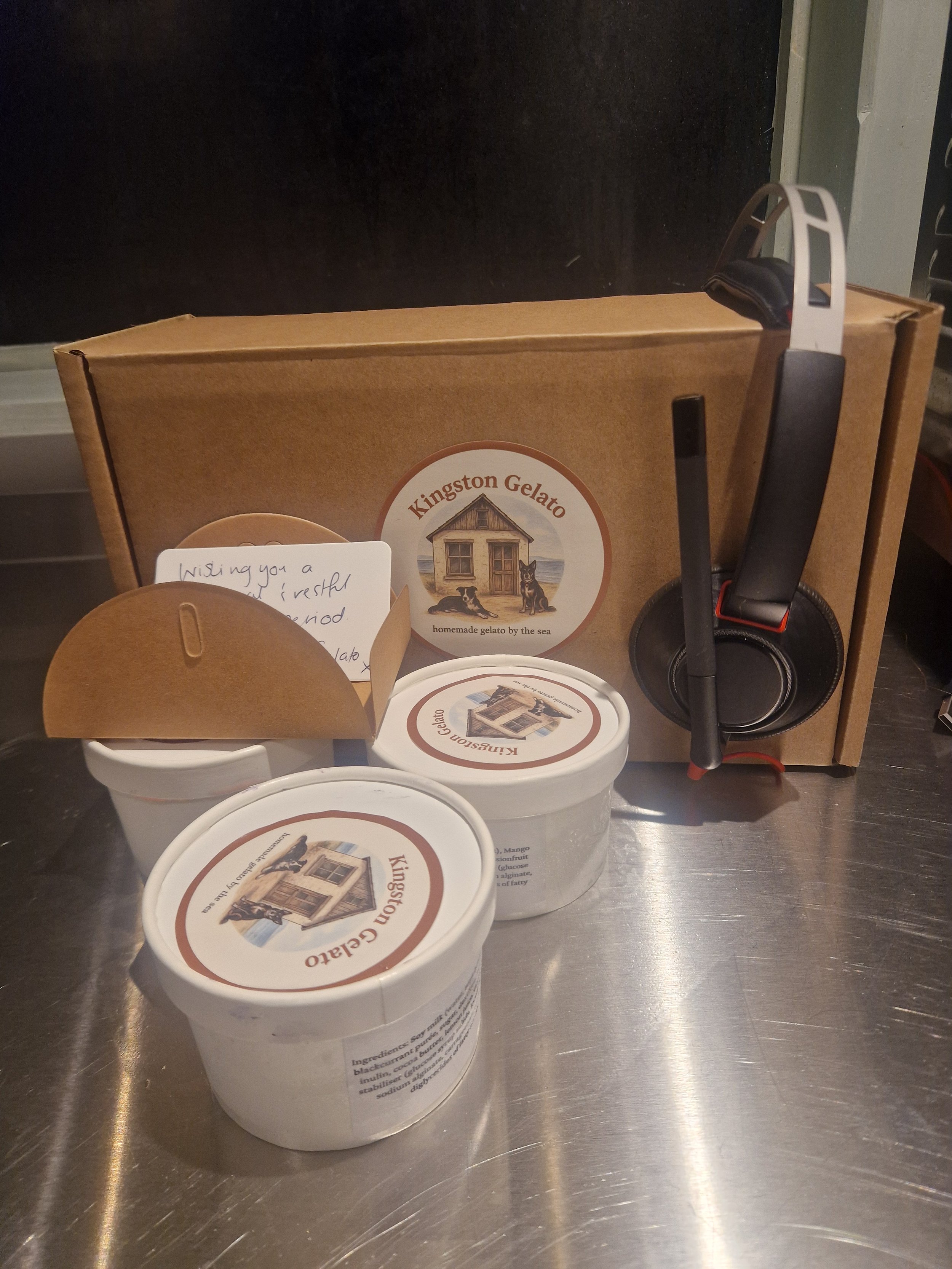 Kingston Gelato Christmas Box Gifts