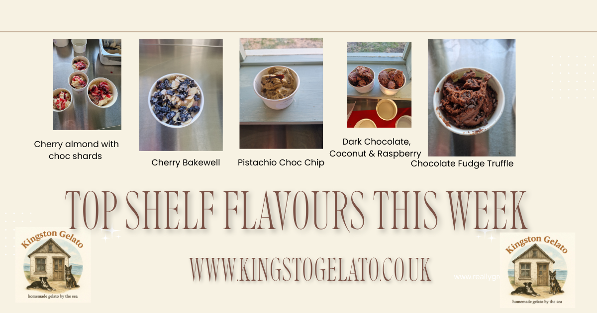 Top shelf flavours this week