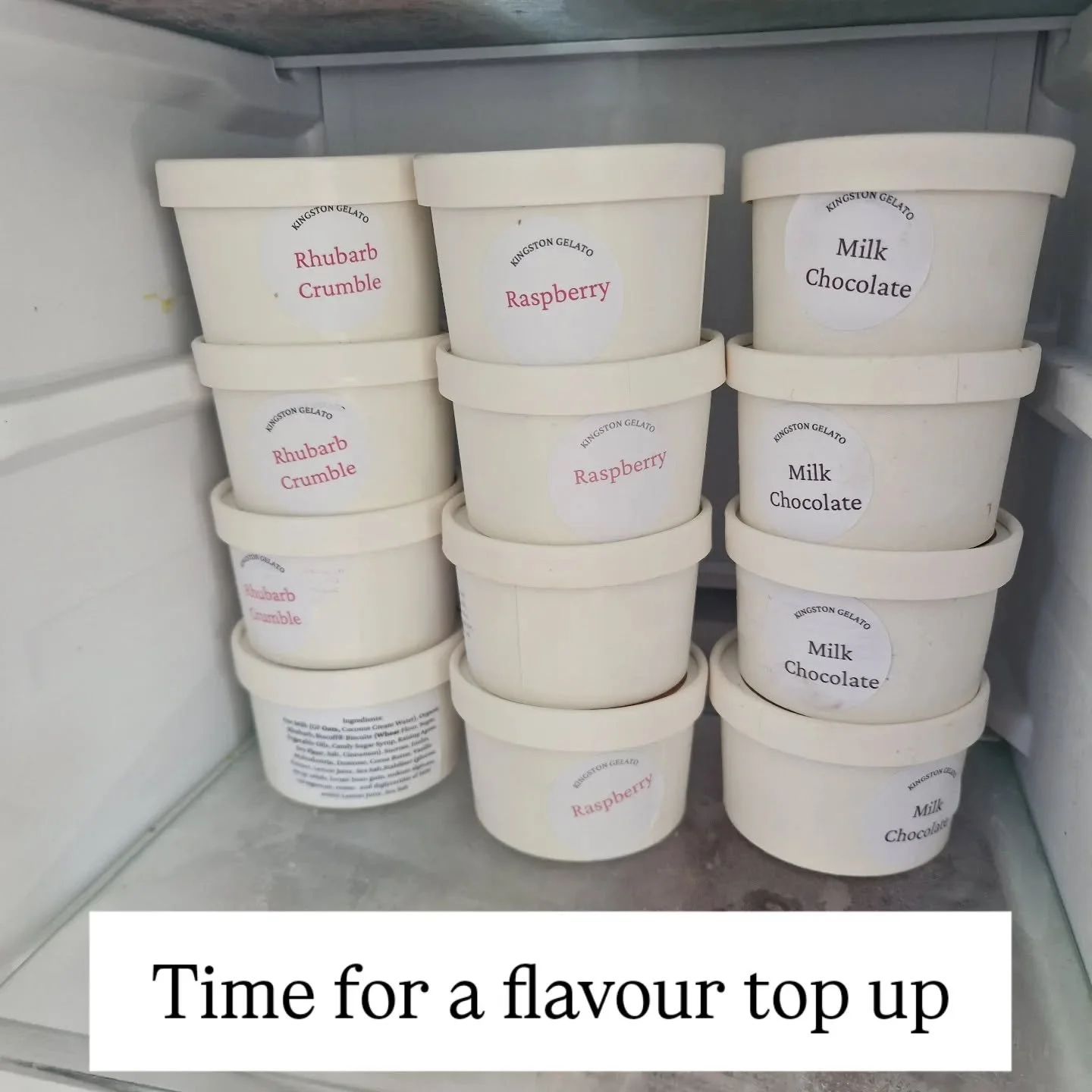 @speyside_coffee I'm on my way

#icecreamweather #vegangelato #chocolate #raspberry #rhubarb