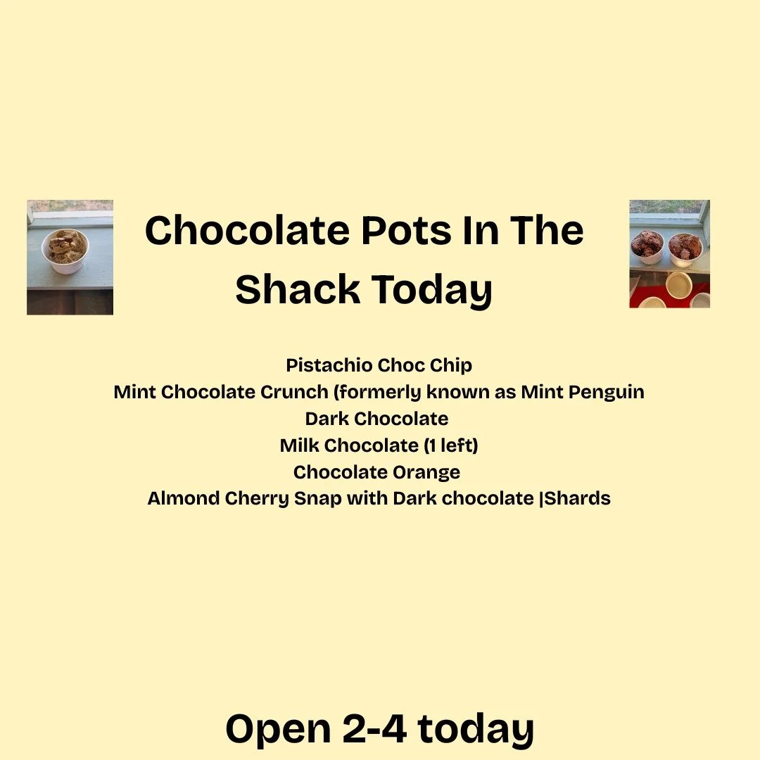 Milk Chocolate (vegan) has now SOLD OUT but will be back soon.

Open 2-4 today

#shoplocal #dogwalkers #dairyfree #inclusivetreat #crueltyfree