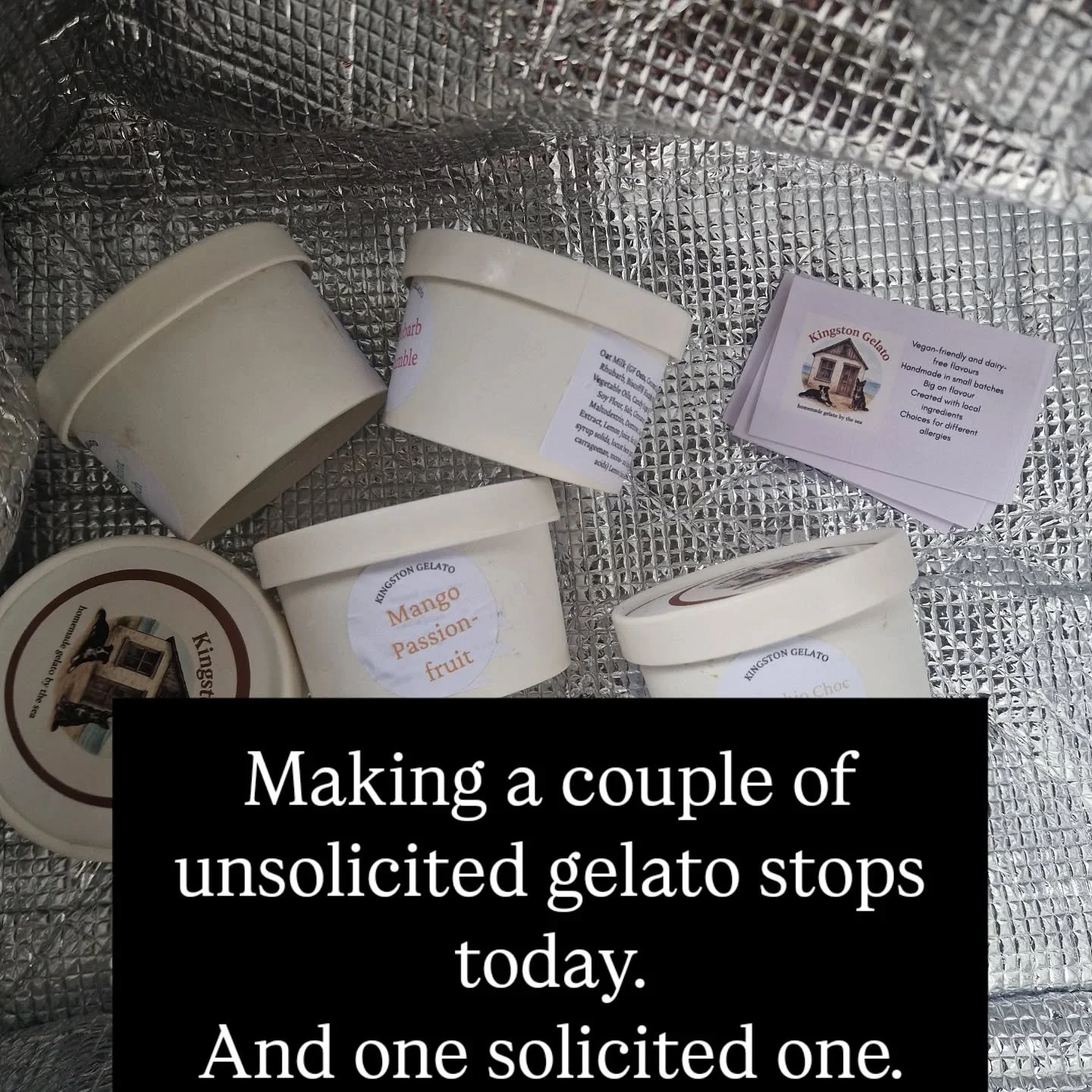 Wish me luck.

#Aberdeen #freefrom #dairyfree #gelato #homemadefood