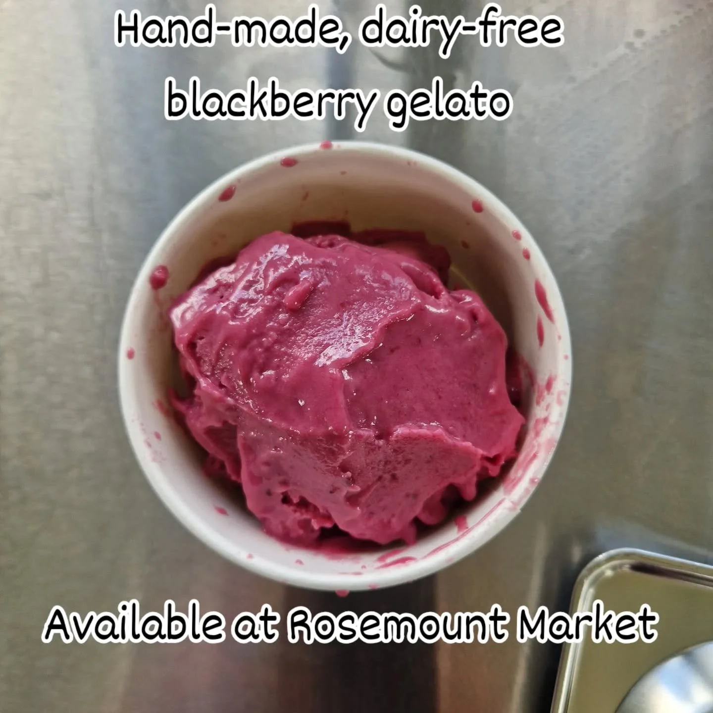 That colour has the intensity that can only come from nature.

Such a pleasure to work with Scottish  blackberries to make a batch of dairy free gelato for @rosemountmarket 

#naturalflavours
#blackberries
#dairyfree
#fruitgelato
#aberdeenlocalbusine