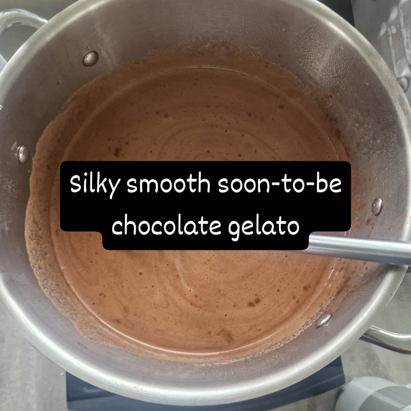 I love working with high quality chocolate.

Mixes up a dream.

#vegangelato #chocolateheaven #milkchocolate #shoplocal #spey
