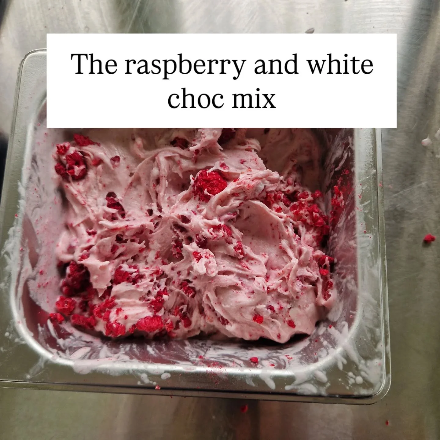 Coming very shortly to #Aberdeen 

#dairyfree #raspberrygelato #whitechocolate #smallbusinessaberdeen